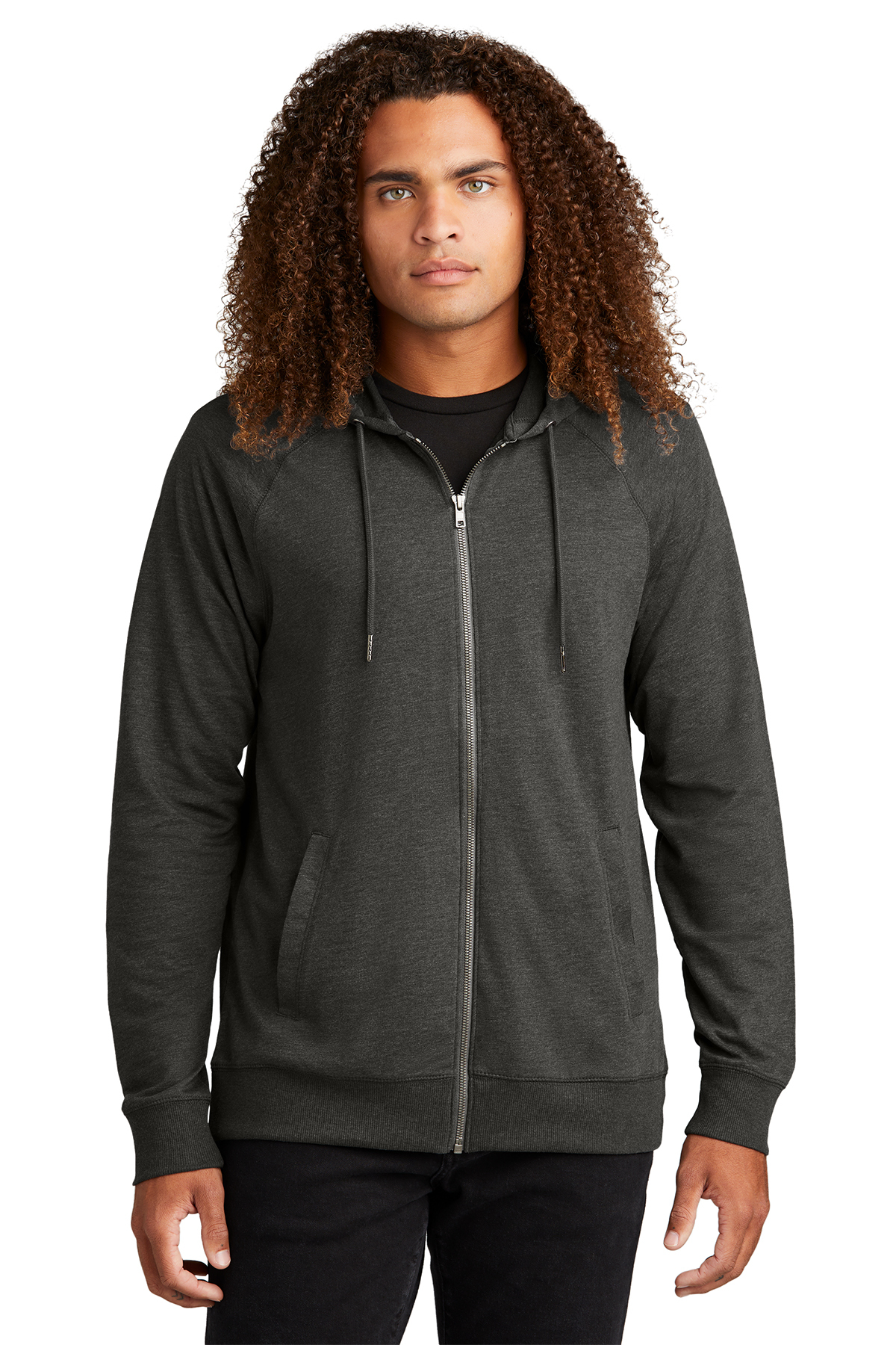 District Featherweight French Terry Full-Zip Hoodie | Product | District