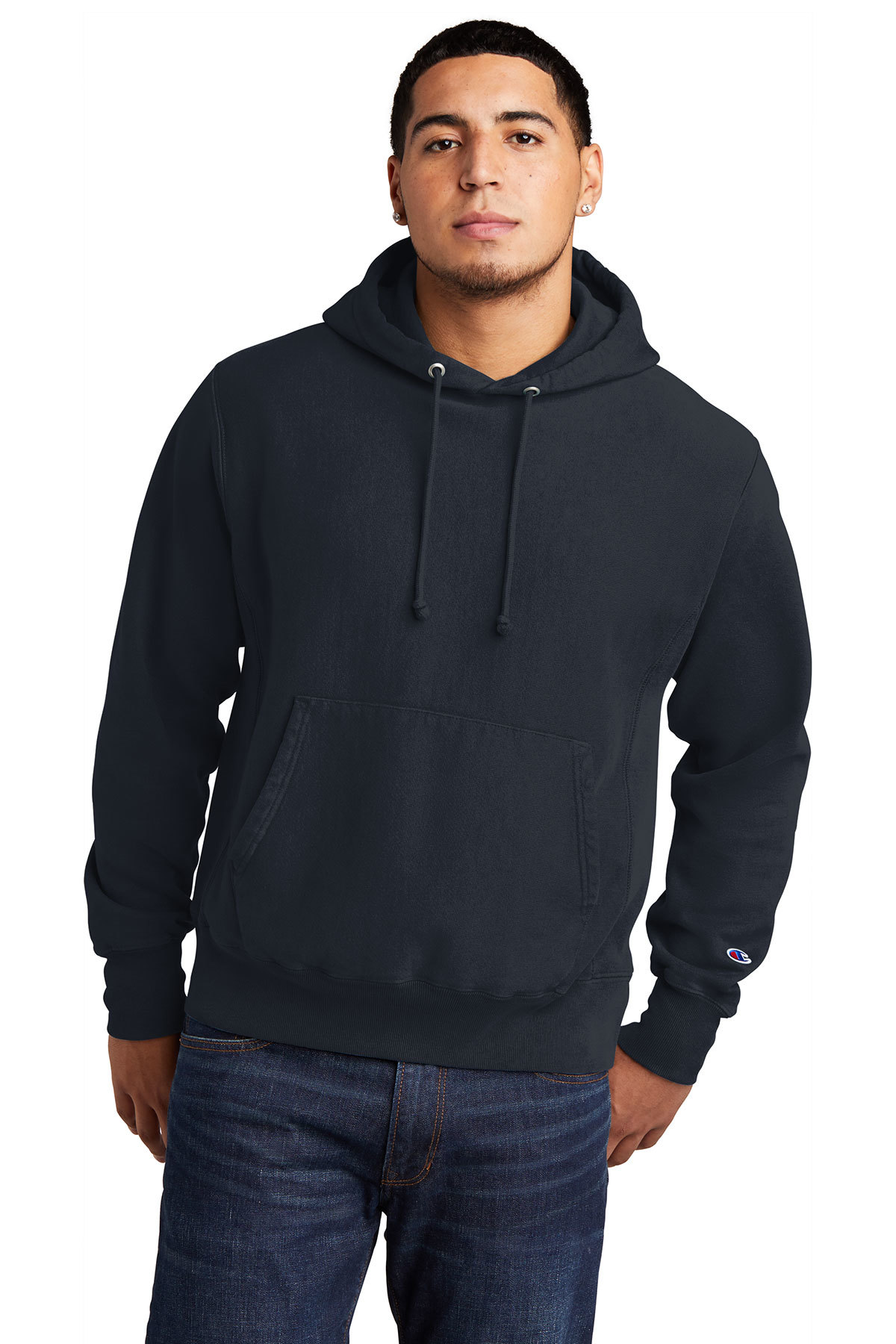 Champion Reverse Weave Garment-Dyed Hooded Sweatshirt | Product | SanMar