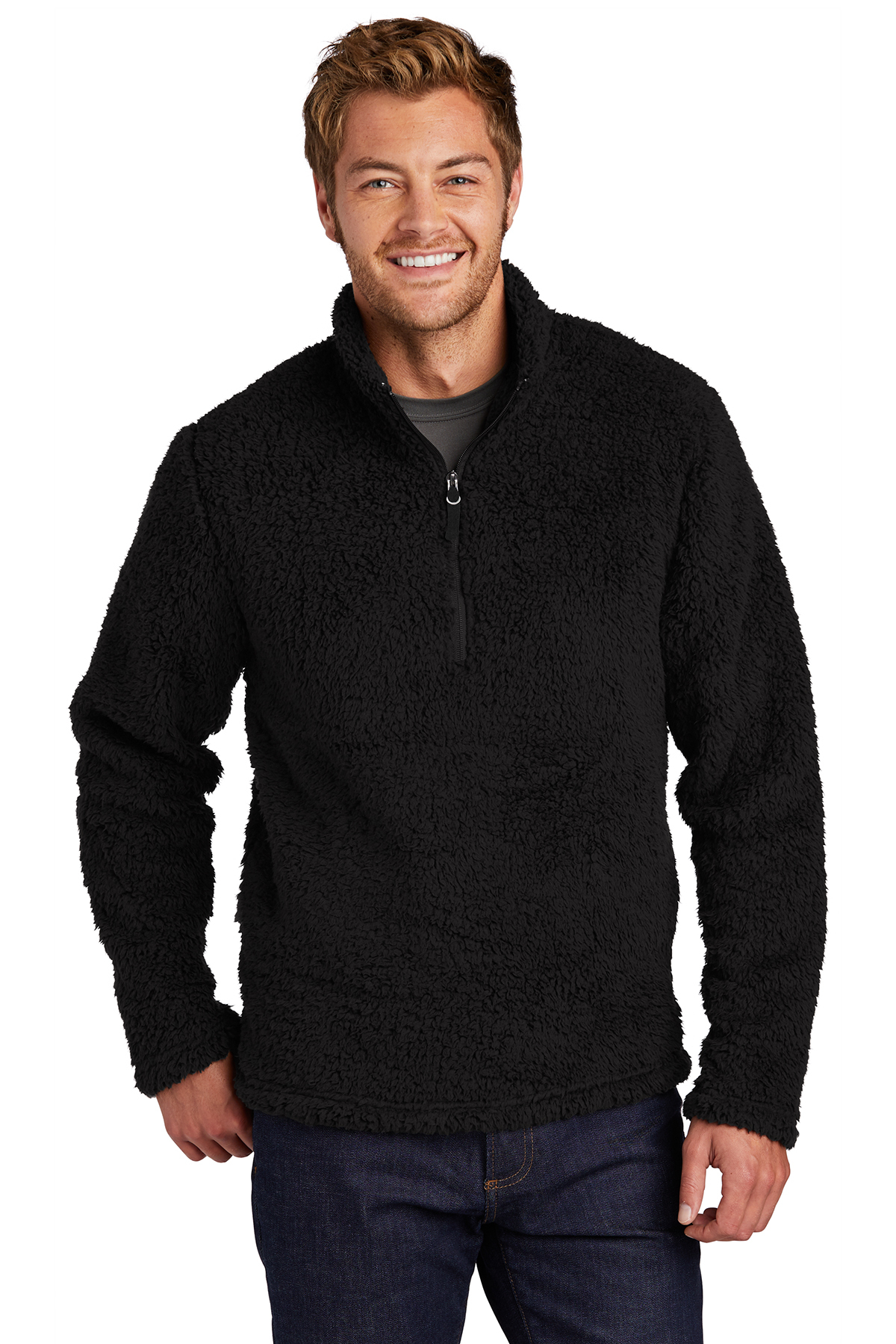 Cozy Fleece Side Zip Sweatshirt