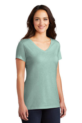District Women’s Perfect Tri V-Neck Tee | Product | SanMar