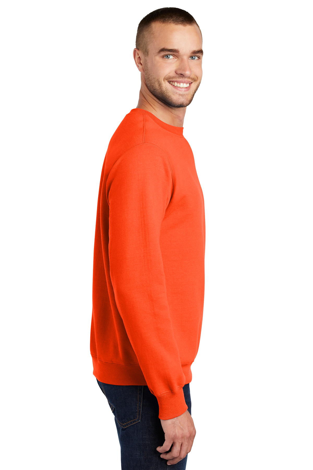 Product Fleece Crewneck Company SanMar Sweatshirt | Essential Port | &