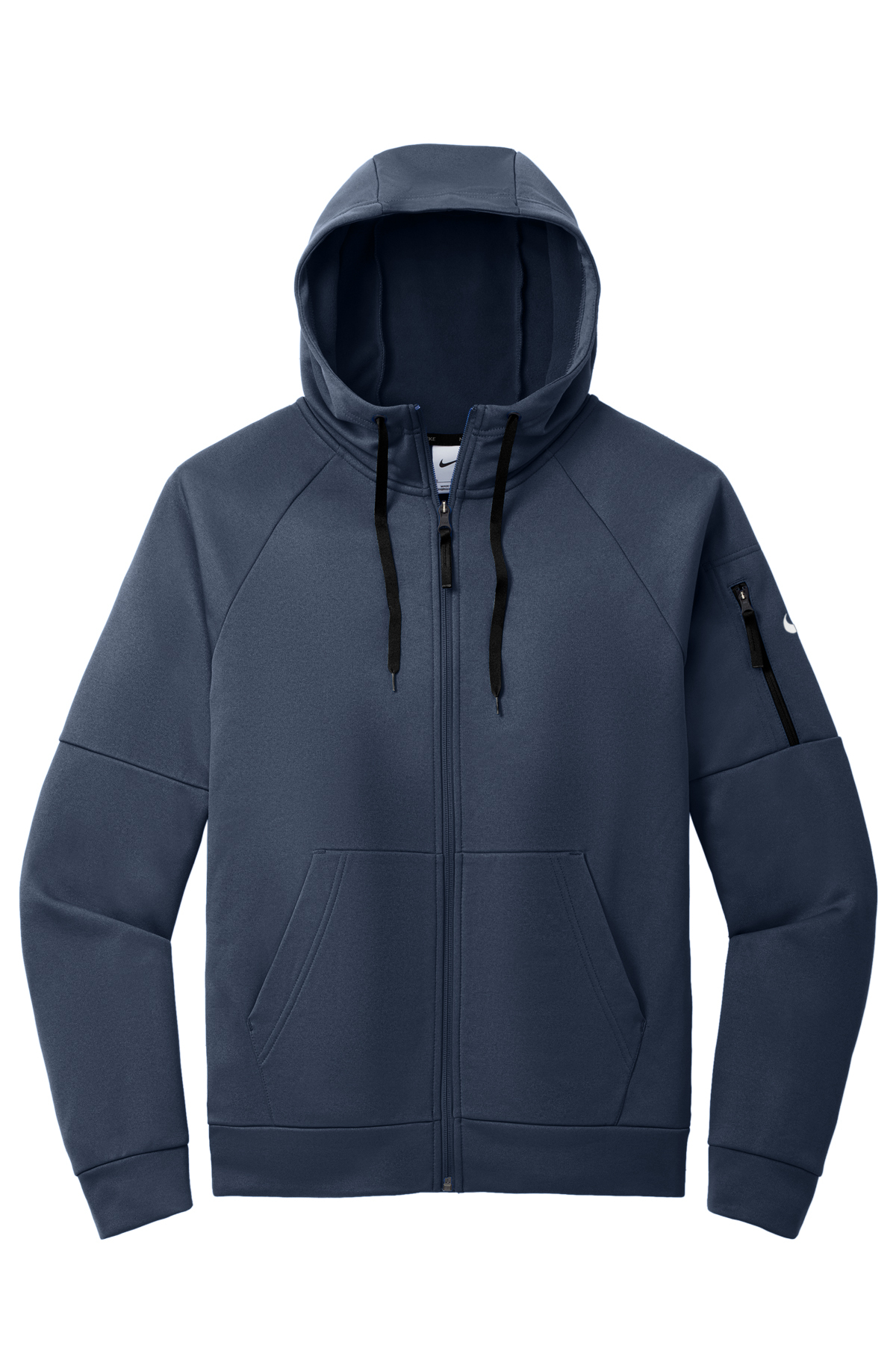 Nike Therma FIT Pocket Full Zip Fleece Hoodie Product SanMar