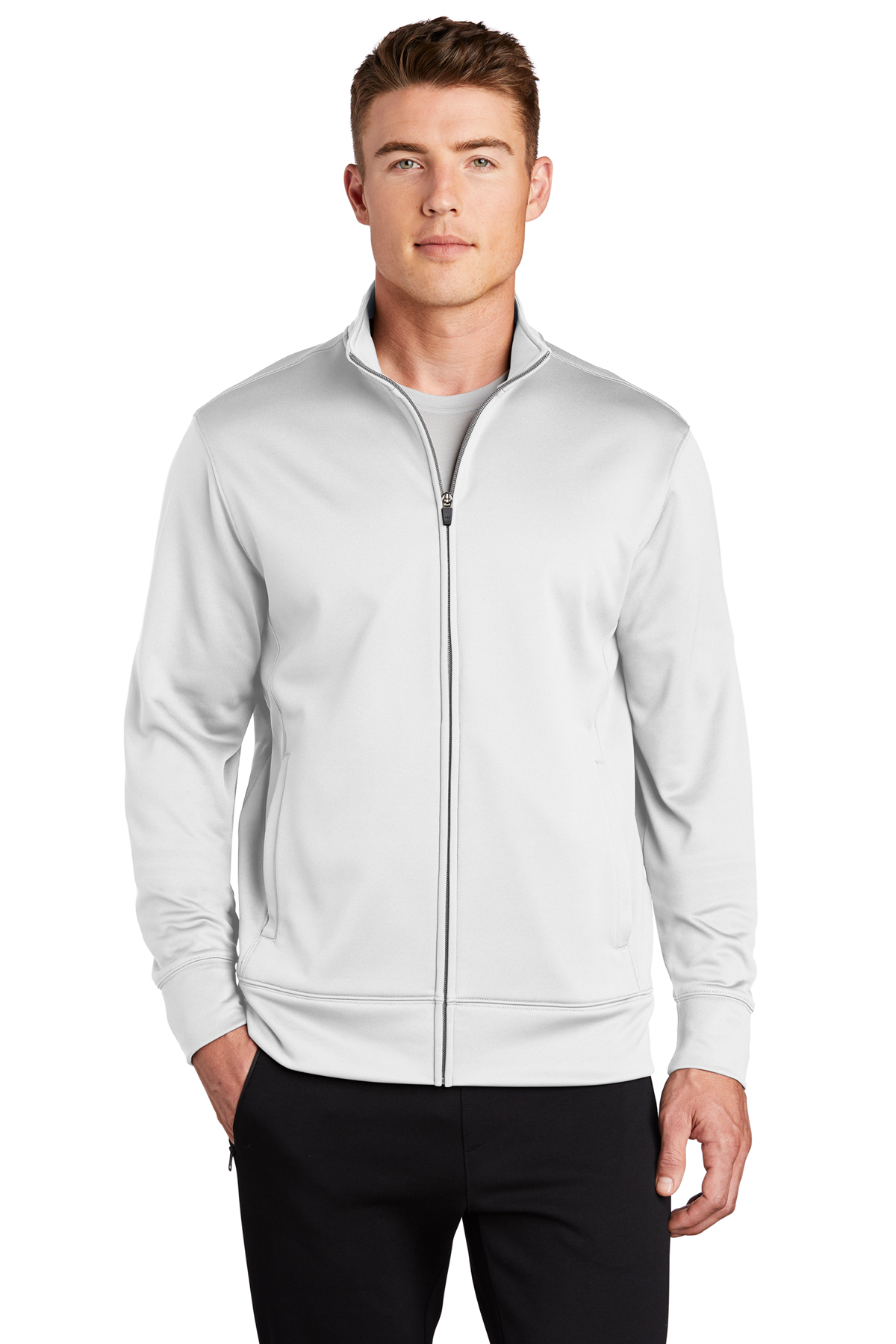 Sport-Tek Sport-Wick Fleece Full-Zip Jacket | Product | SanMar