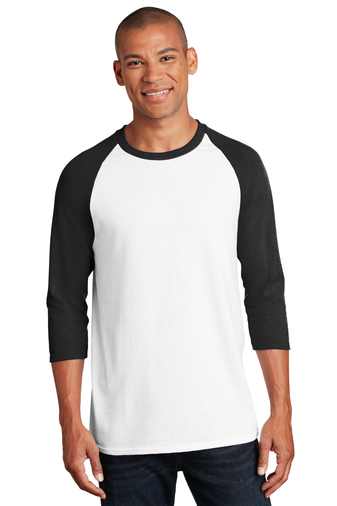 Gildan Heavy Cotton 3/4-Sleeve Raglan T-Shirt | Product | SanMar