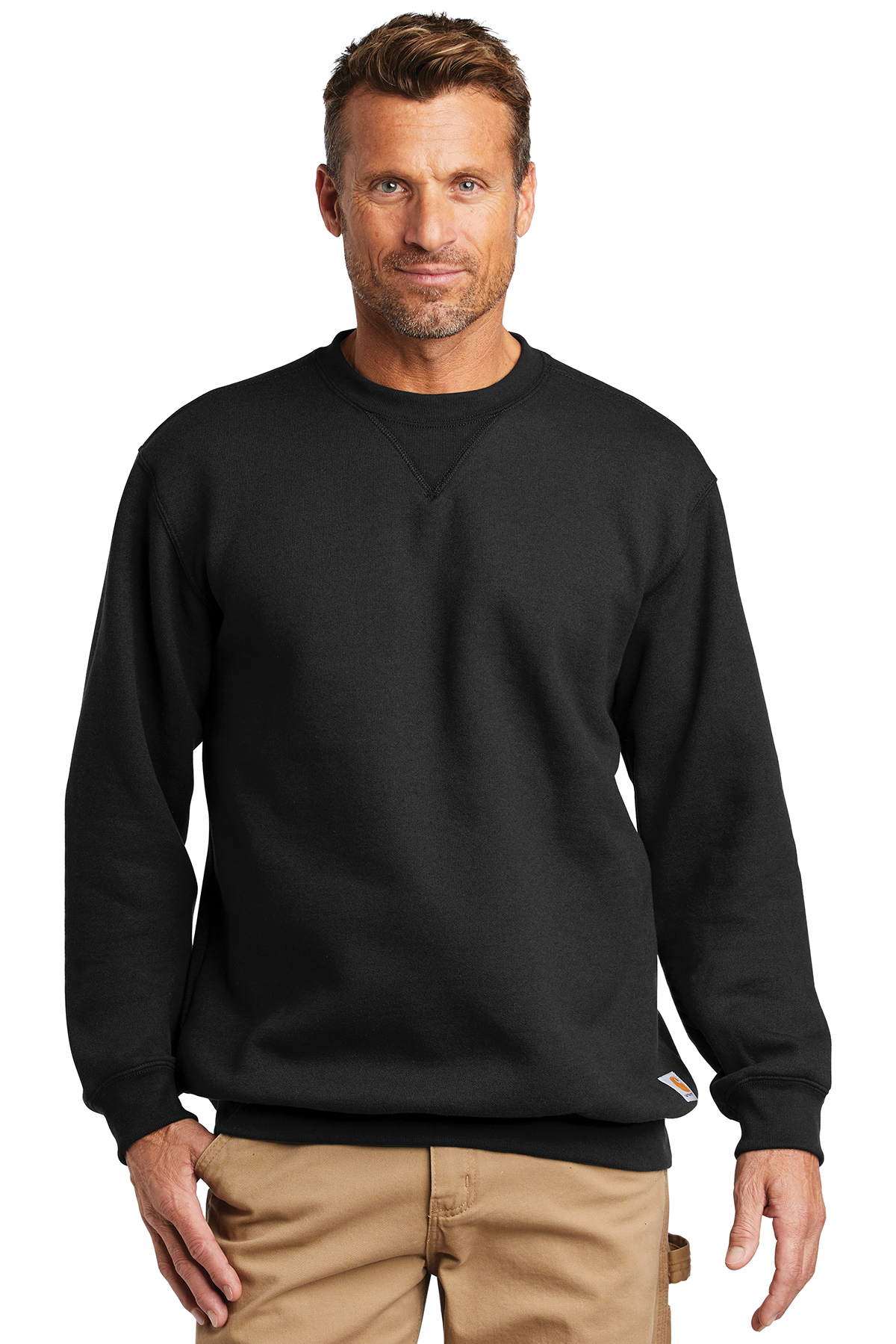 Carhartt thermal lined crewneck sweatshirt hotsell