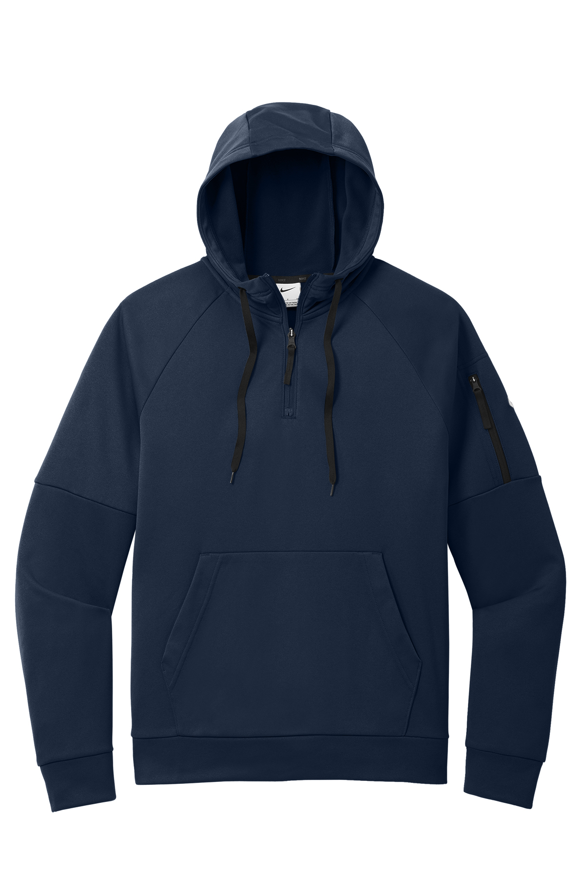 Nike Therma-FIT Pocket 1/4-Zip Fleece Hoodie | Product | SanMar