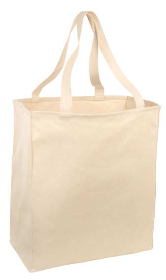 Port Authority Ideal Twill Over-the-Shoulder Grocery Tote | Product ...