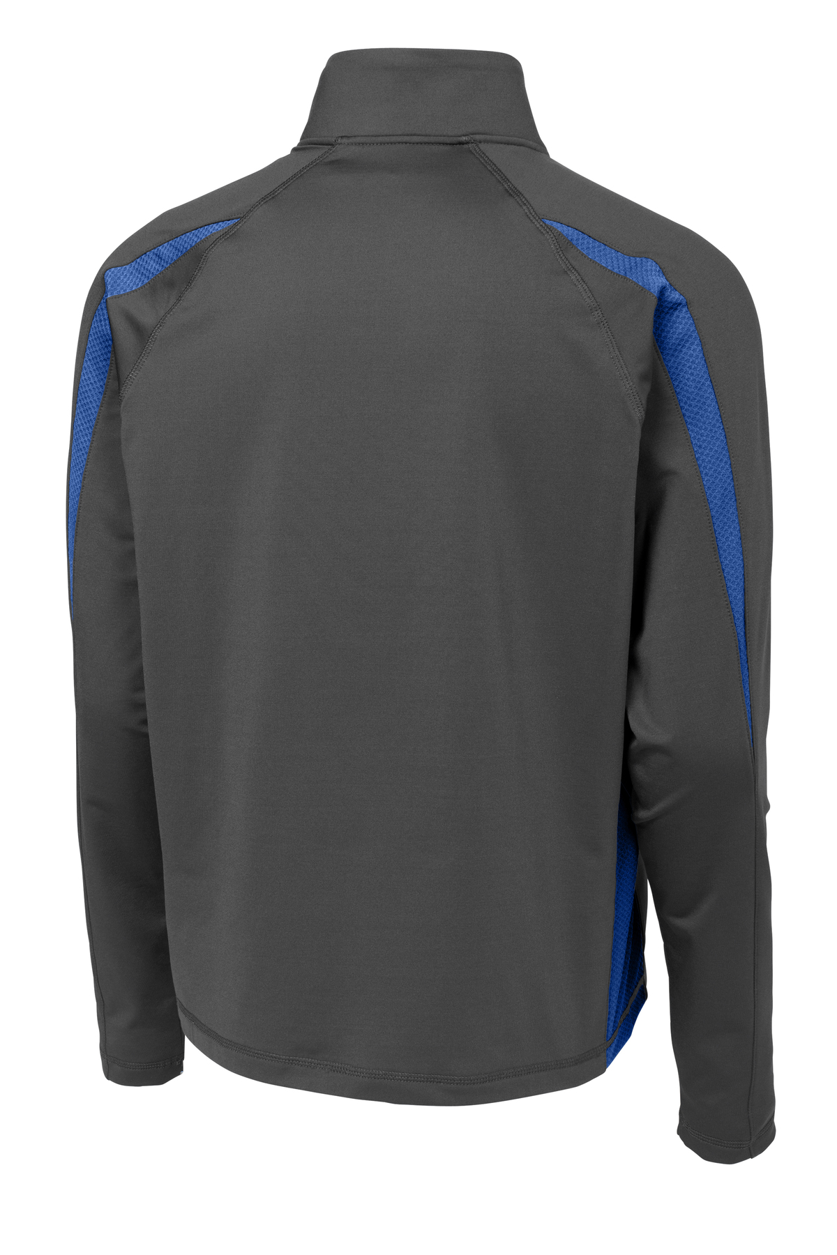Sport-Tek Sport-Wick Stretch 1/2-Zip Colorblock Pullover | Product 