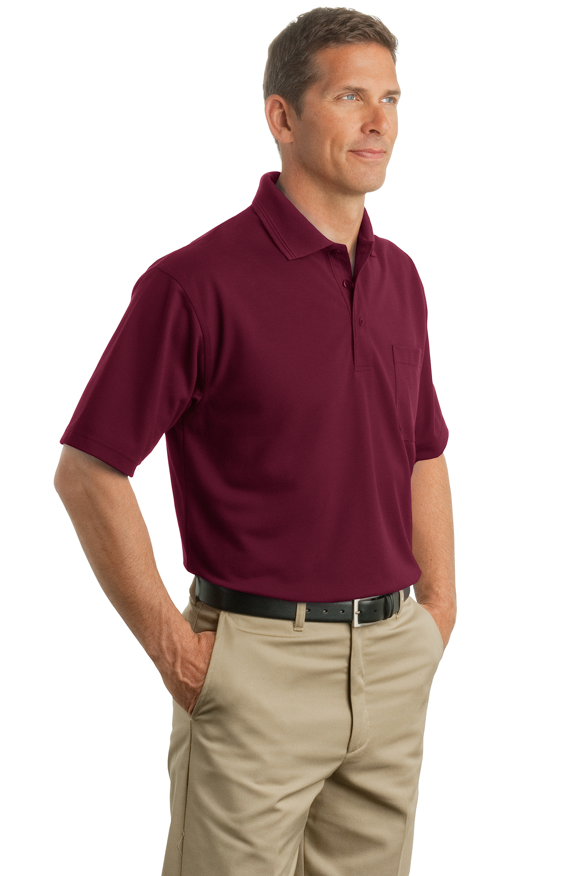 CornerStone - Industrial Pocket Pique Polo | Product | SanMar