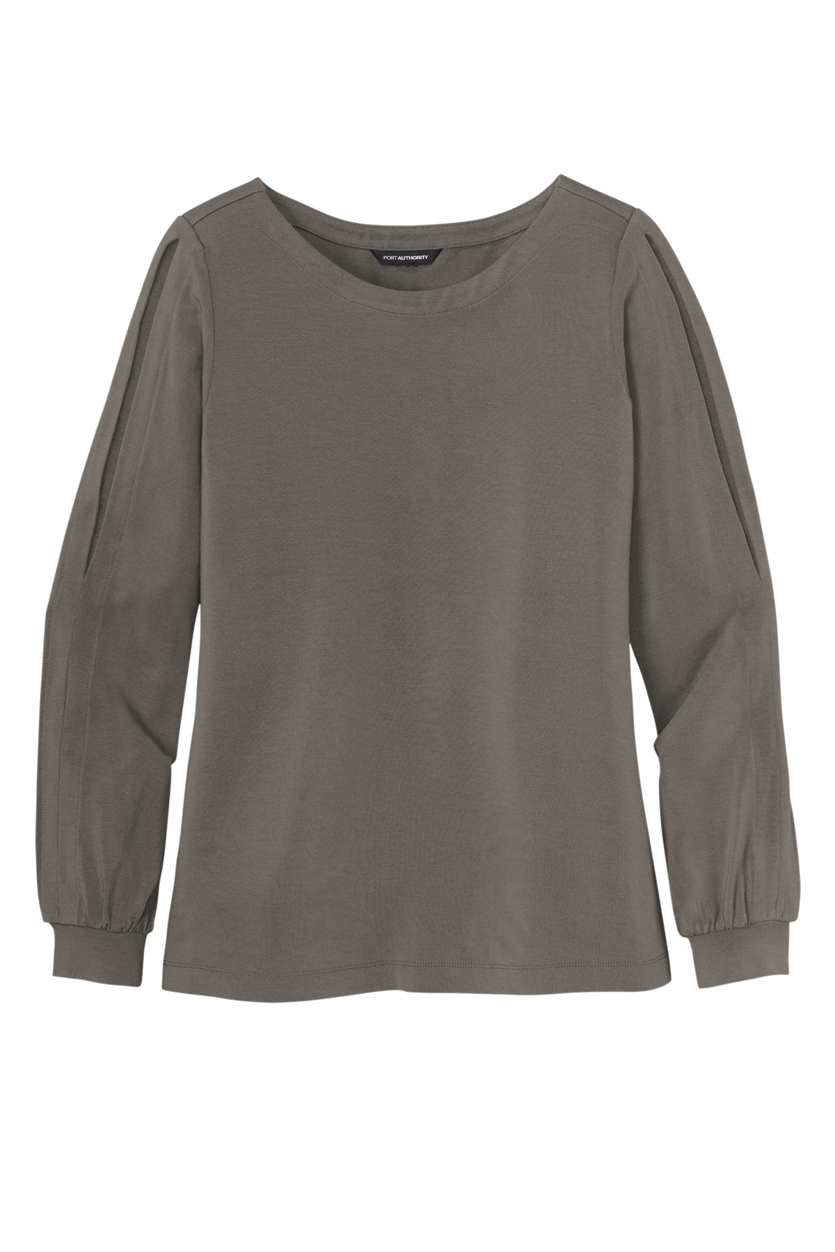 Port Authority Ladies Luxe Knit Jewel Neck Top | Product | SanMar