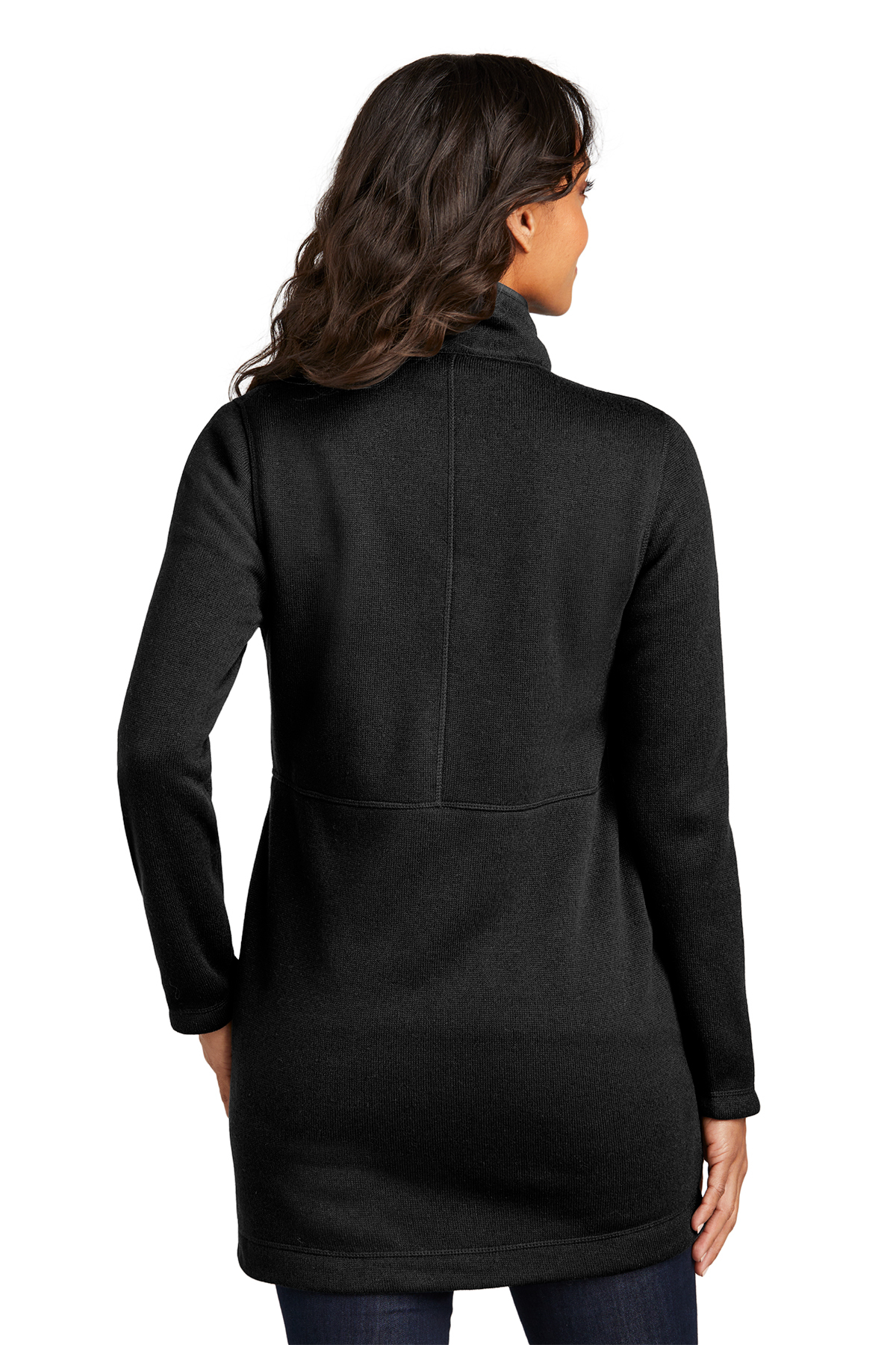 Port Authority Ladies Arc Sweater Fleece Long Jacket, Product