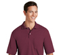 JERZEES SpotShield Jersey Knit Sport Shirt – 5.6 Oz, Stain-Resistant, Pocket, Maroon, Medium - View #2