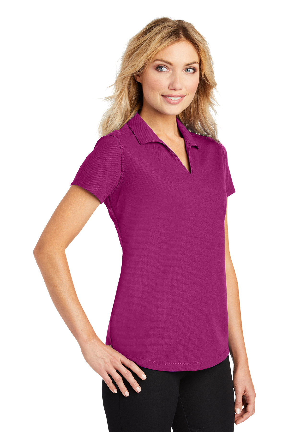 Port Authority<SUP>®</SUP> Ladies Dry Zone<SUP>®</SUP> Grid Polo 