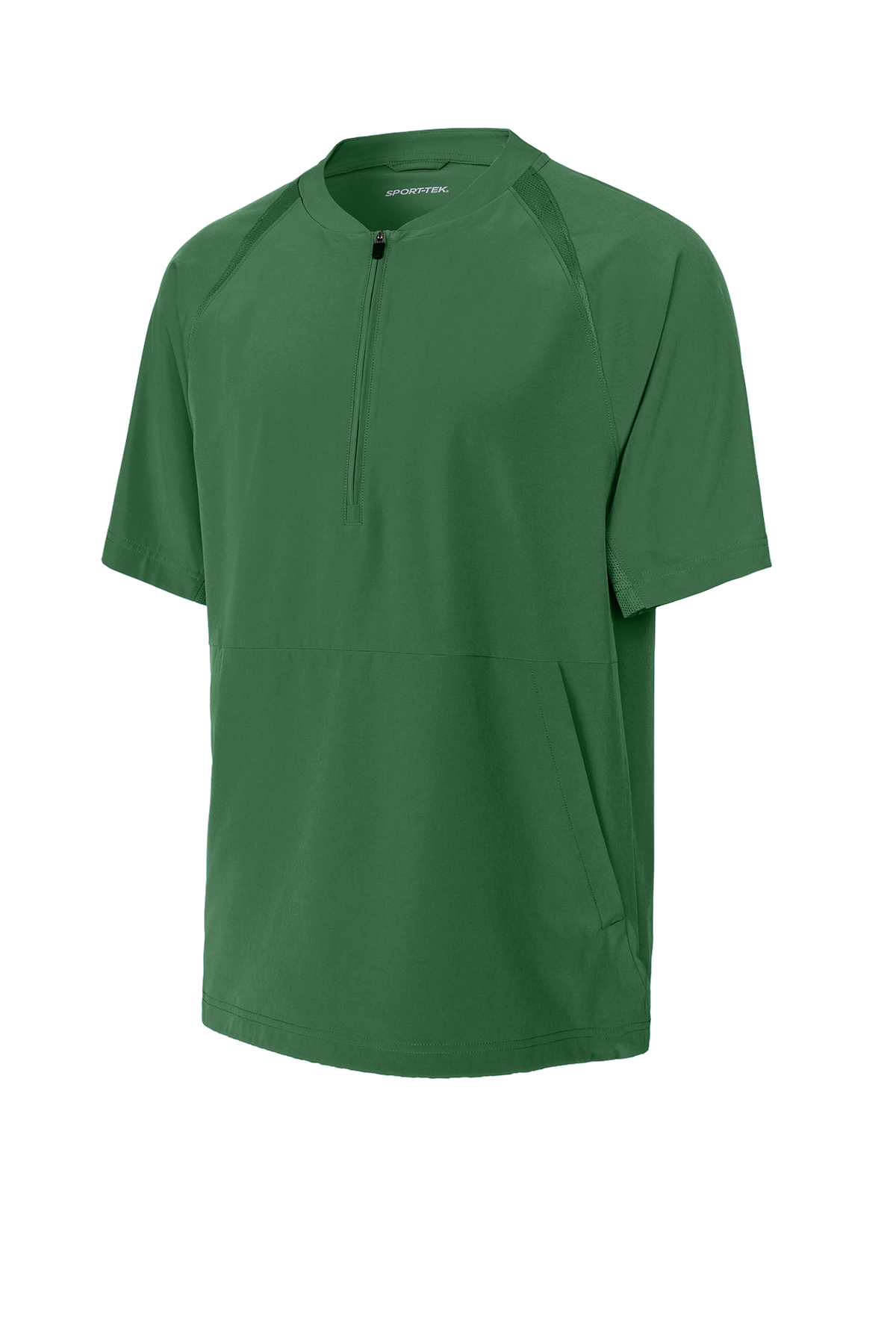 Sport-Tek Repeat 1/2-Zip Short Sleeve Jacket | Product