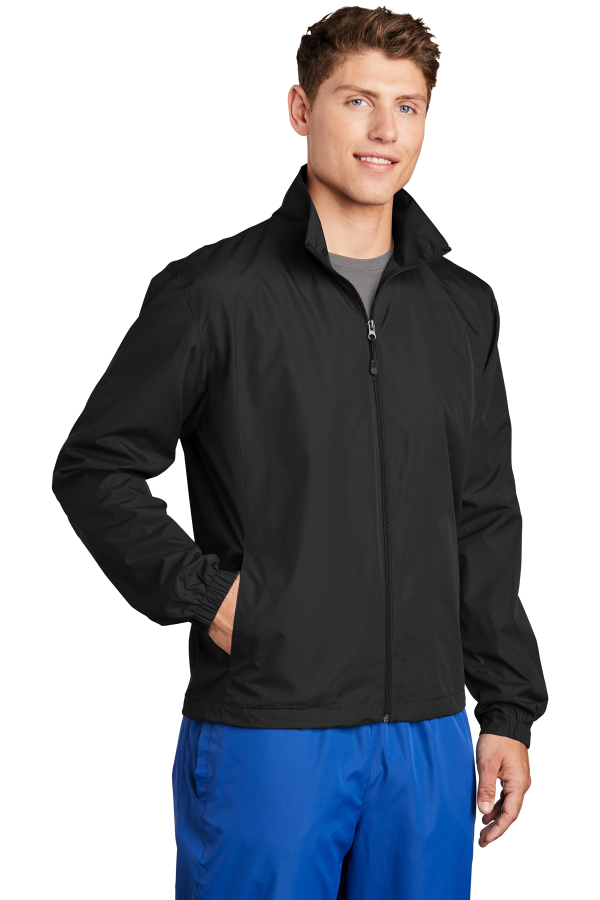 Sport-Tek Full-Zip Wind Jacket | Product | Company Casuals