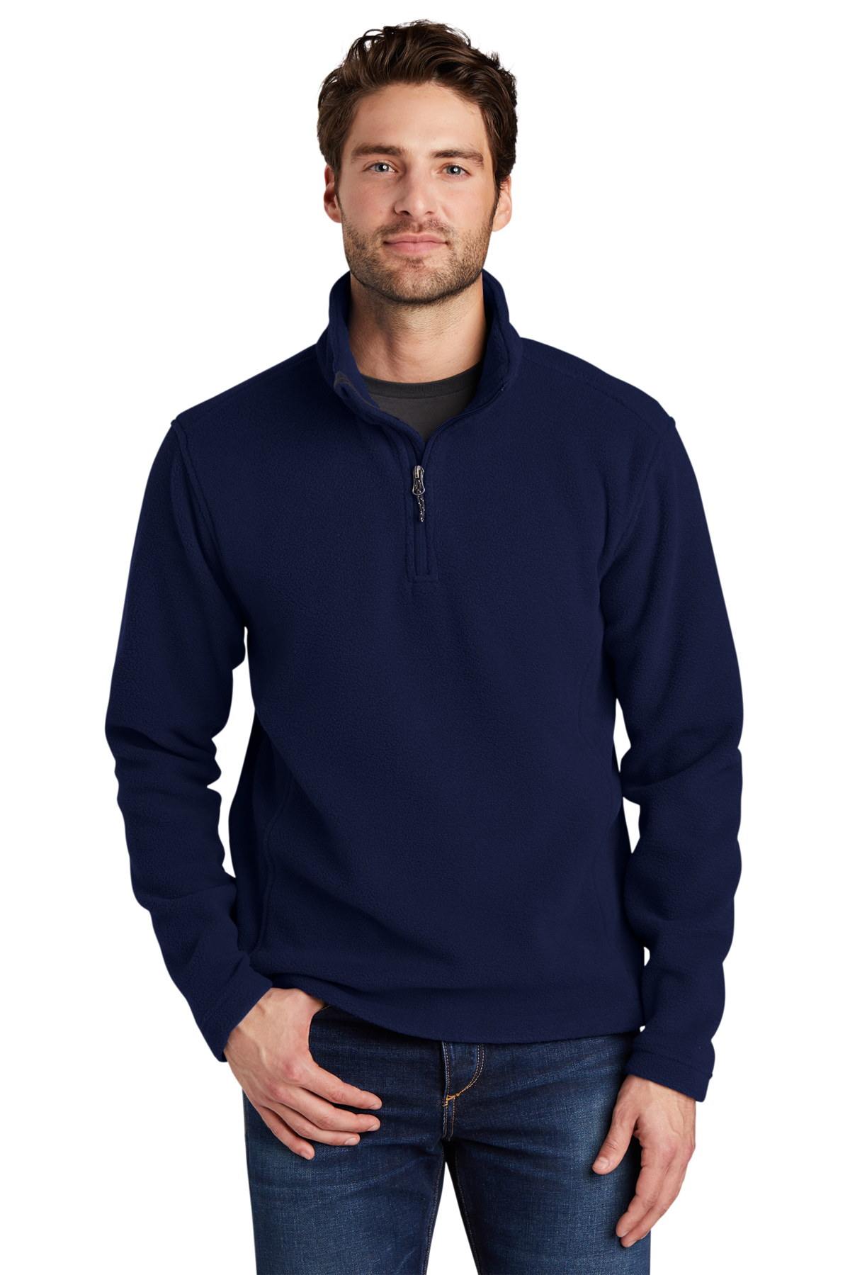 OTS Mens Fleece 1/4-Zip Pullover 