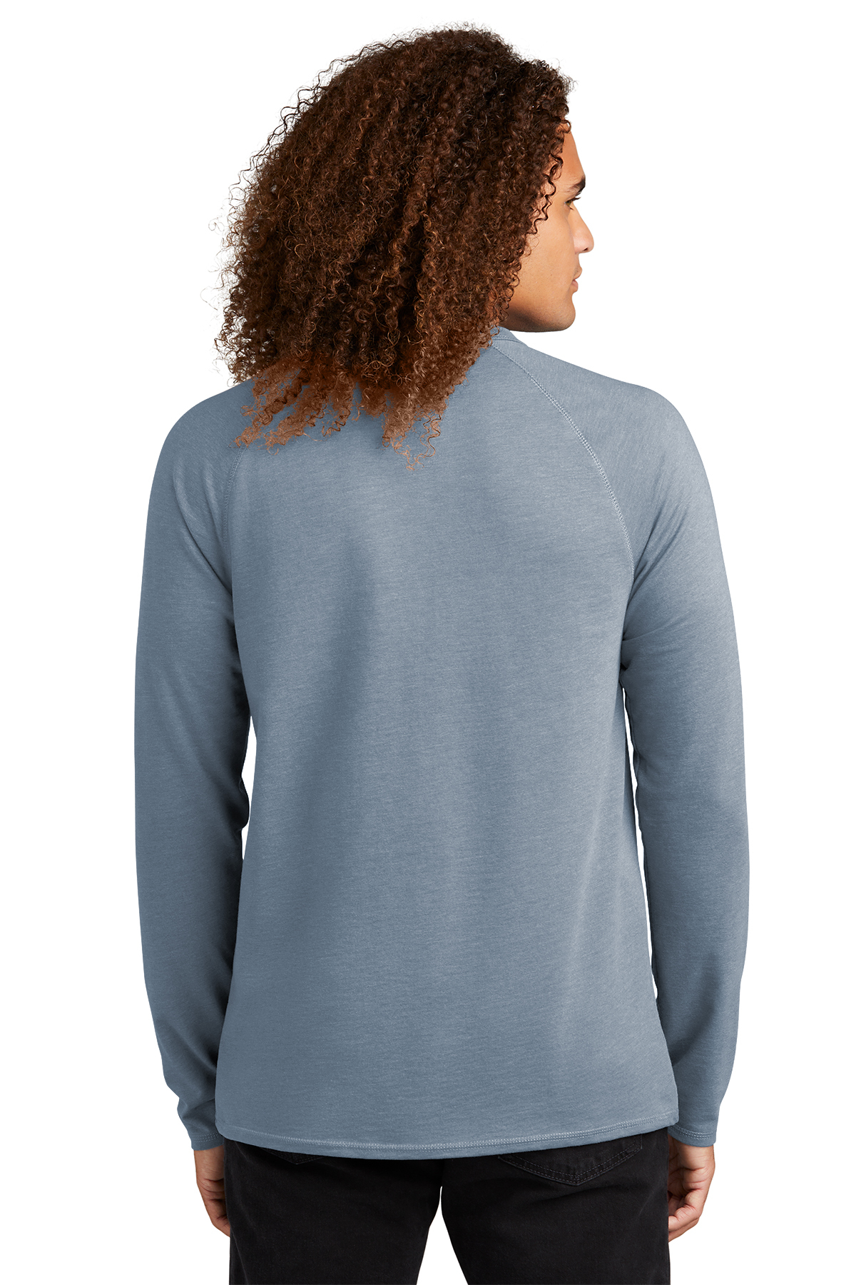 District Featherweight French Terry Long Sleeve Crewneck | Product | SanMar