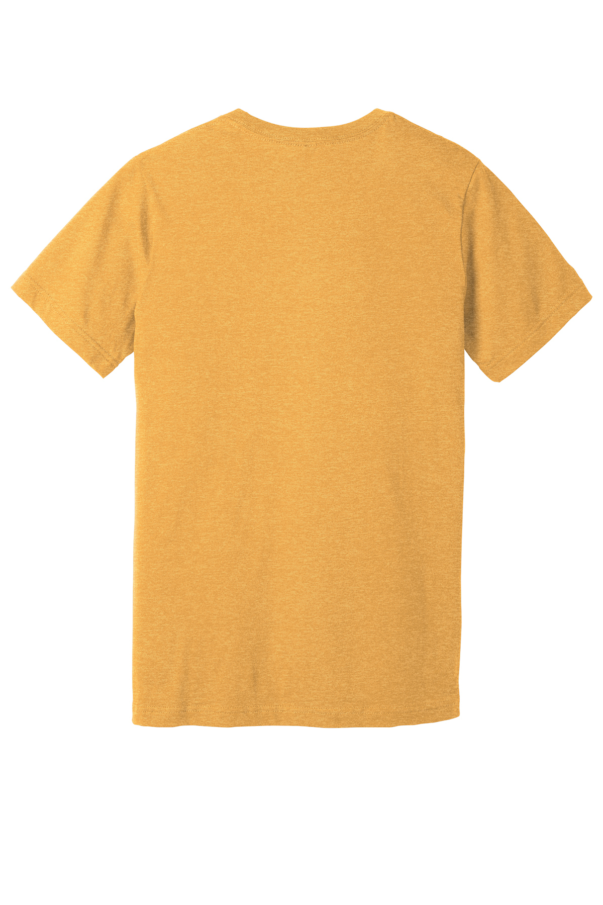BELLA + CANVAS Maglietta Uomo Heather Mustard 9701: T-Shirt Manica Corta Cotone, Colore Senape
