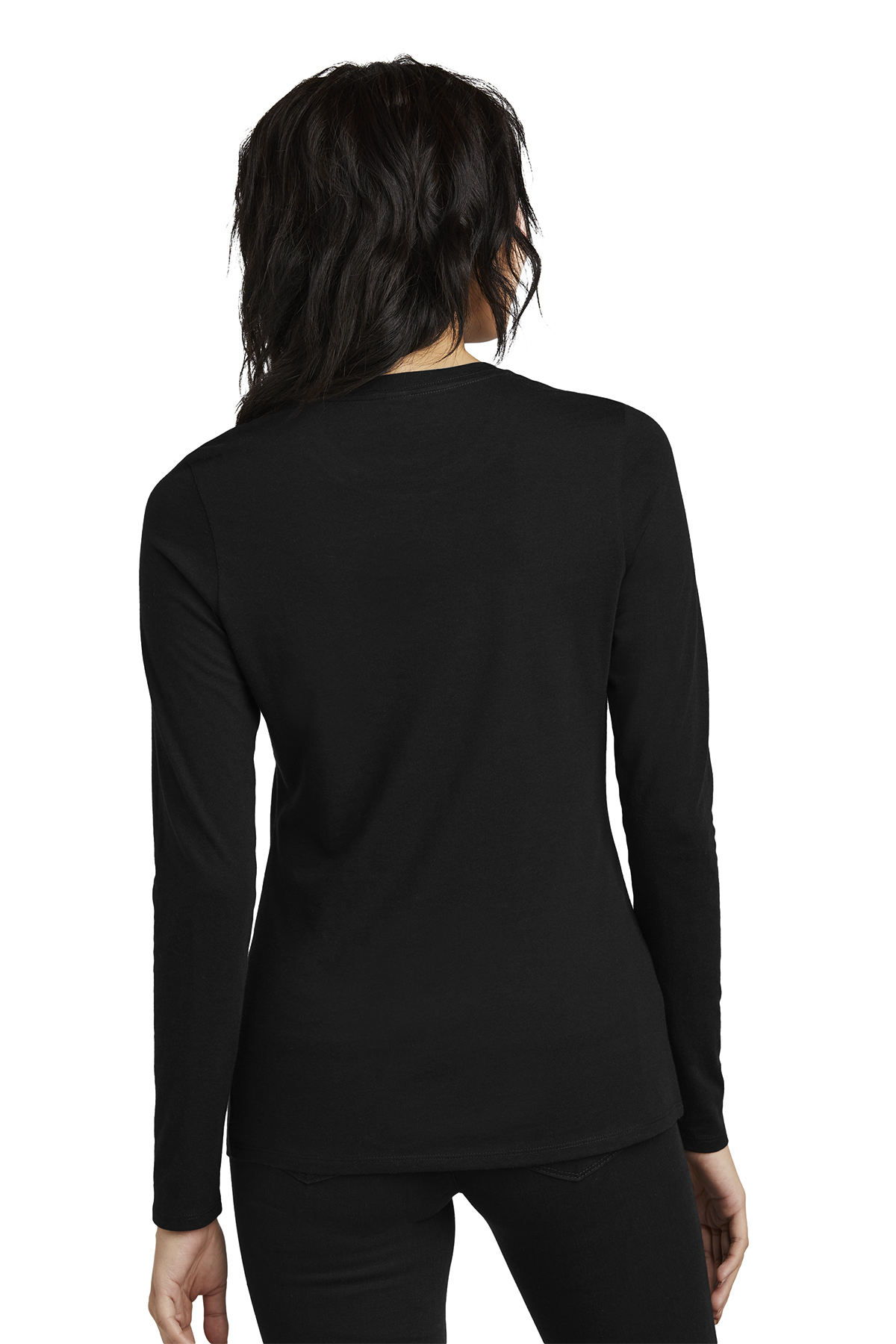 District Women\'s Perfect Blend CVC Long Sleeve Tee | Product | District