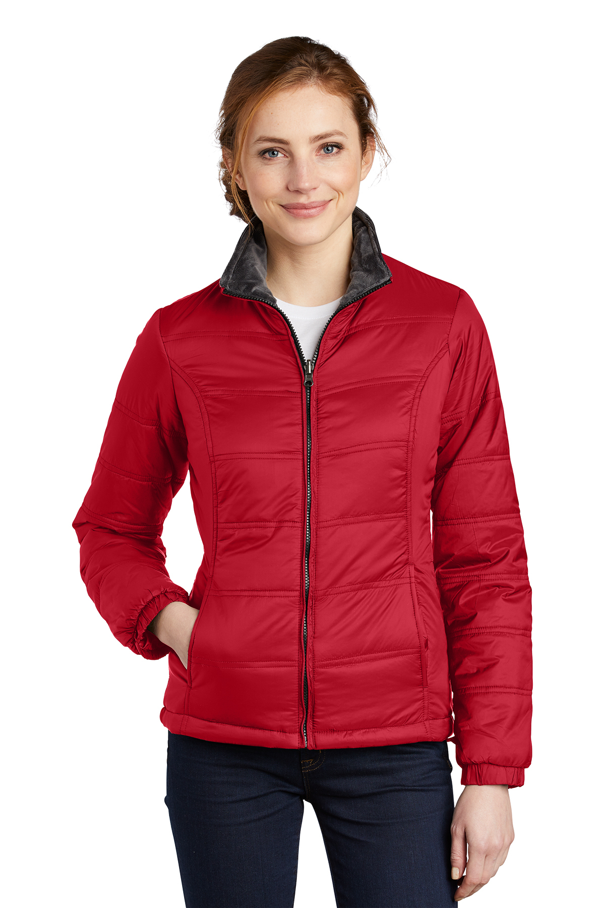 Port authority ladies colorblock hot sale 3 in 1 jacket