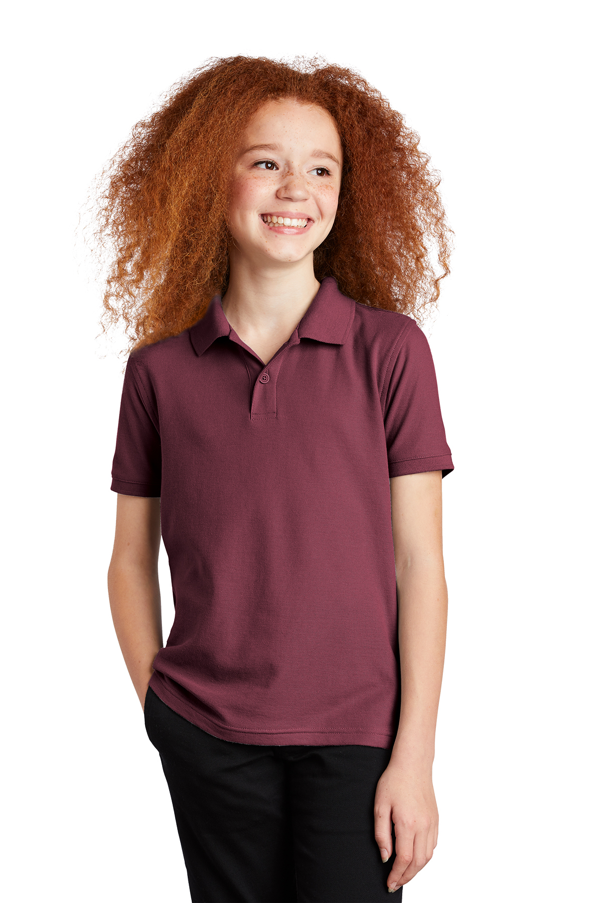 Port Authority® Long Sleeve Core Classic Pique Polo Style K100LS - Casual  Clothing for Men, Women, Youth, and Children