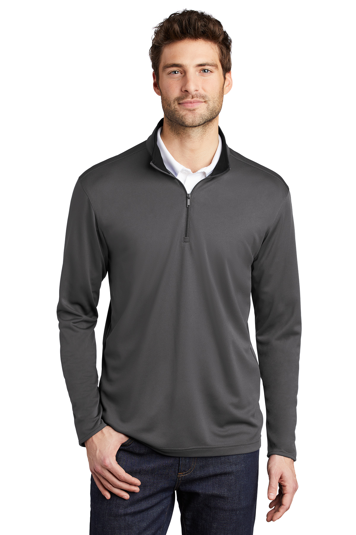 Port Authority Silk Touch Performance 1/4-Zip | Product | SanMar