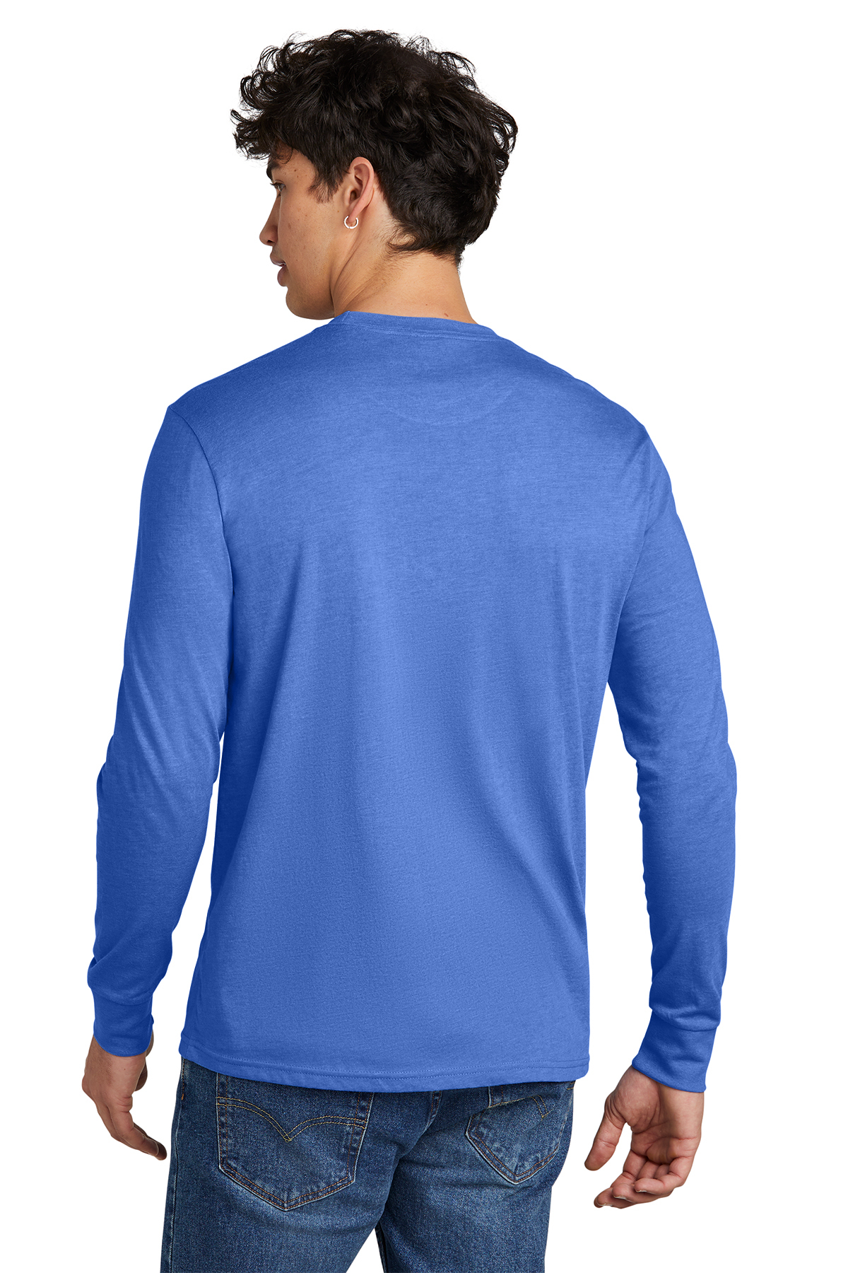 District Perfect Blend CVC Long Sleeve Tee | Product | Company Casuals