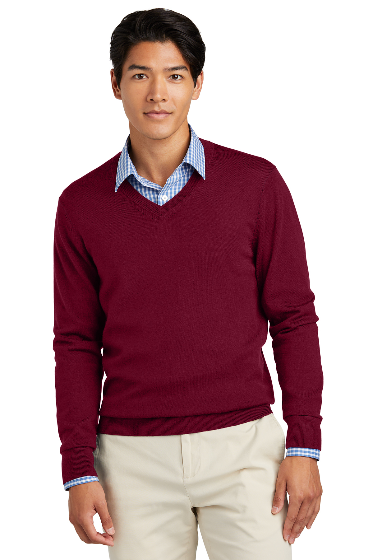 Brooks brothers v neck sweater online