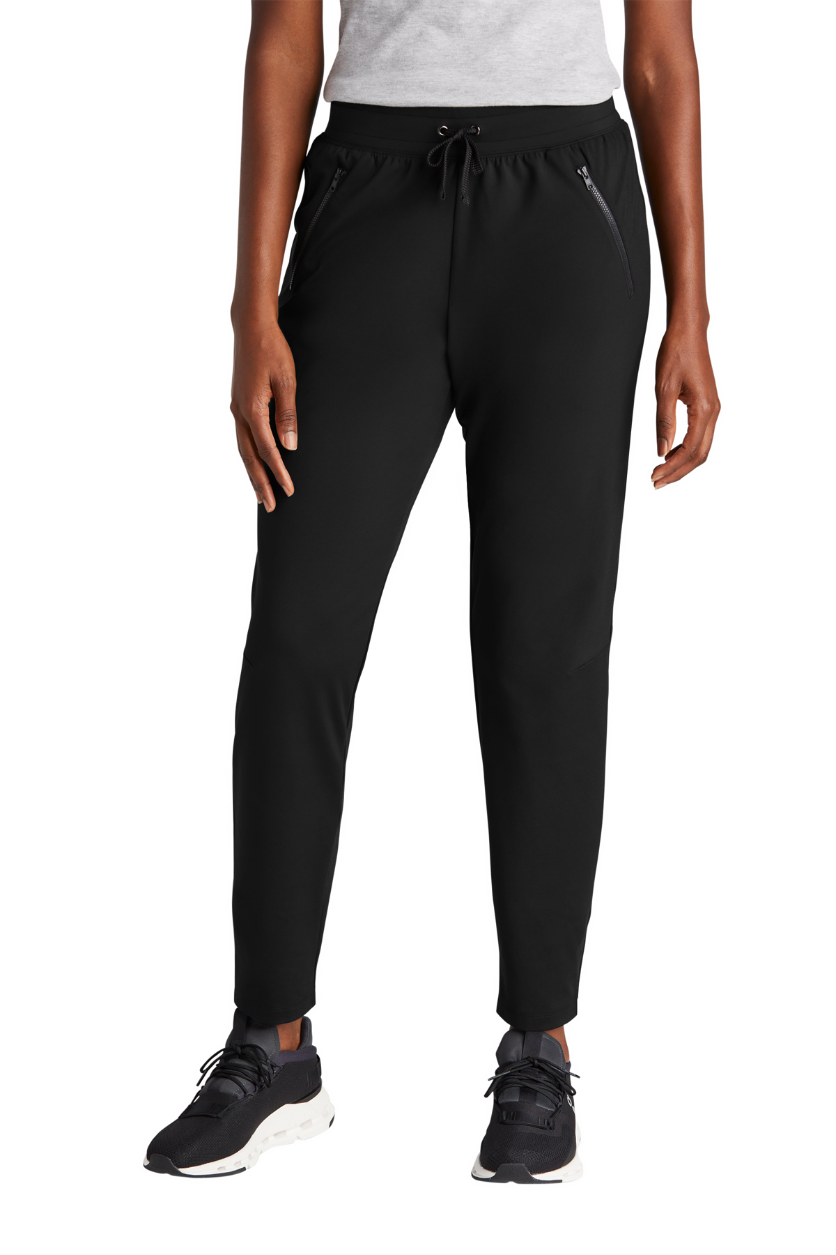 Women's joggers sweatpants - black