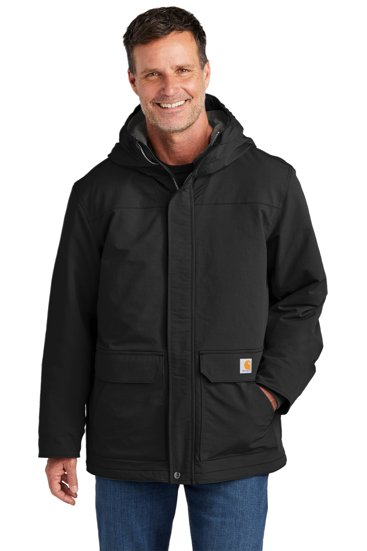 Carhartt Super Dux Insulated Hooded Coat | Product | SanMar