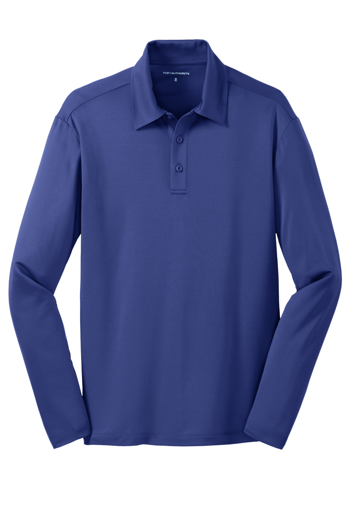 Long sleeve polo royal blue store