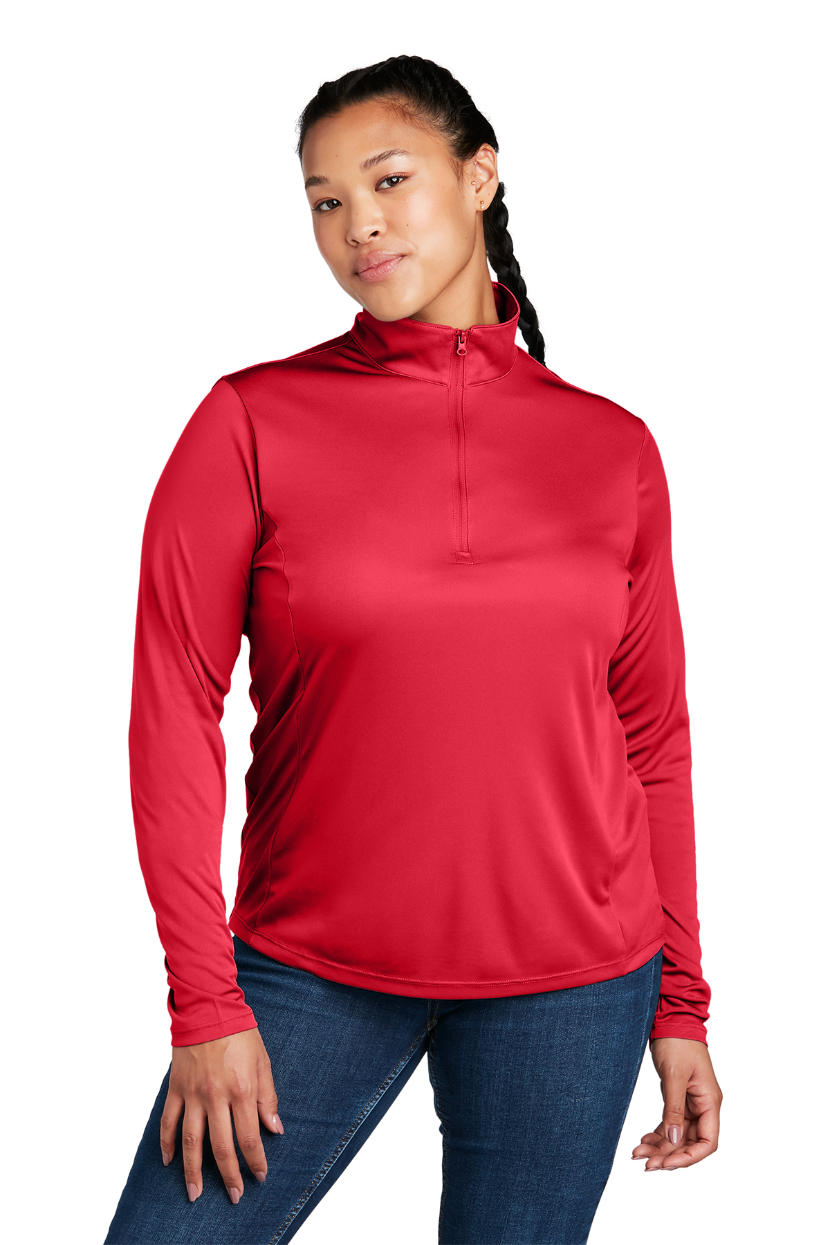 Sport-Tek Ladies PosiCharge Competitor™ 1/4-Zip Pullover