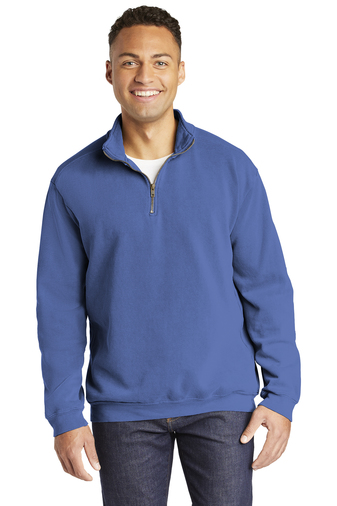 Comfort Colors Ring Spun 1/4-Zip Sweatshirt | Product | SanMar
