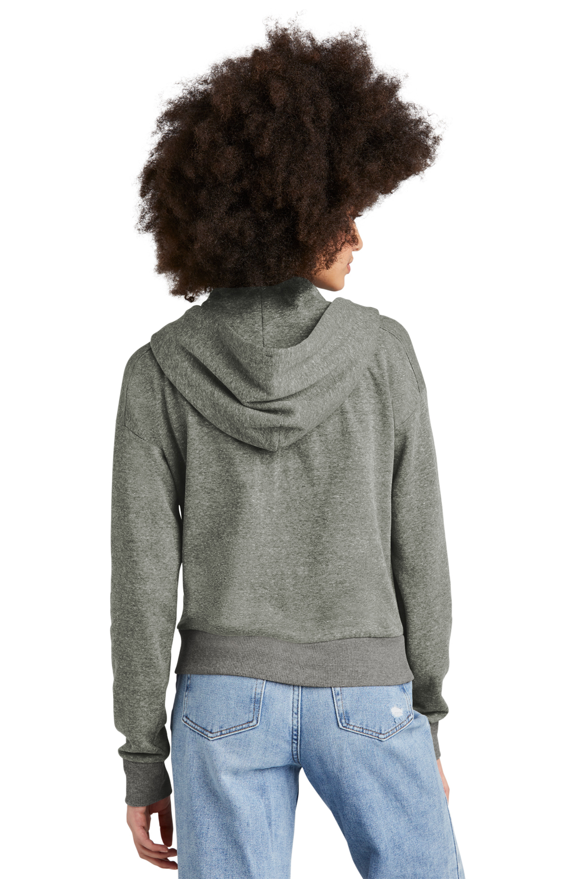 District Women's Perfect Tri Fleece 1/2-Zip Pullover | Product 