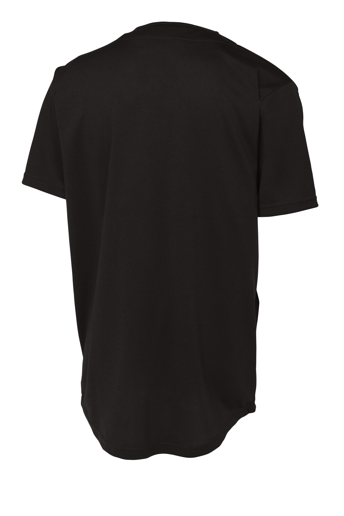 Sport-Tek Mens Dri-Fit Tough Mesh Henley Full Button Baseball Jersey Shirt ST220 