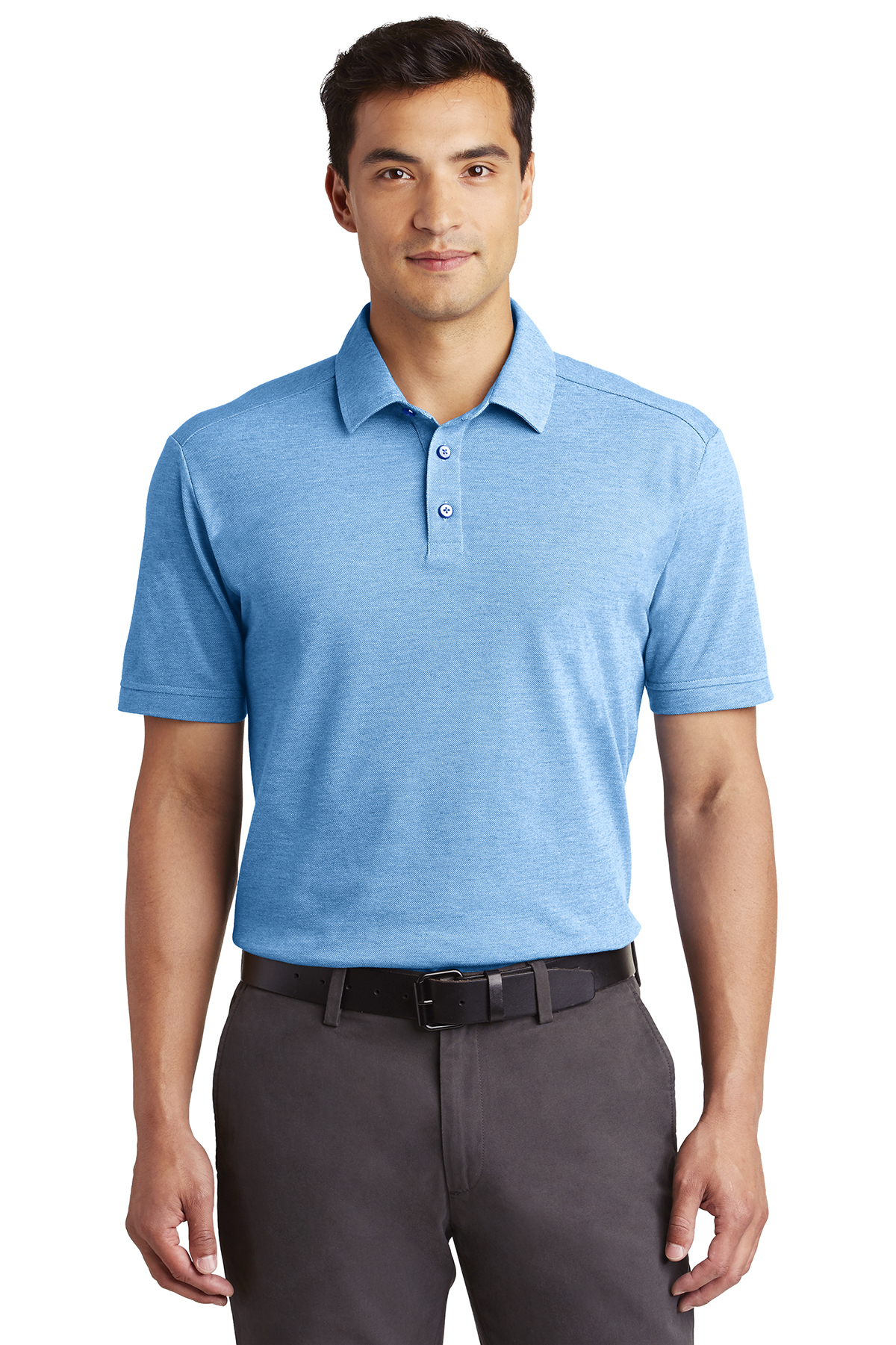 Port authority coastal shop cotton blend polo