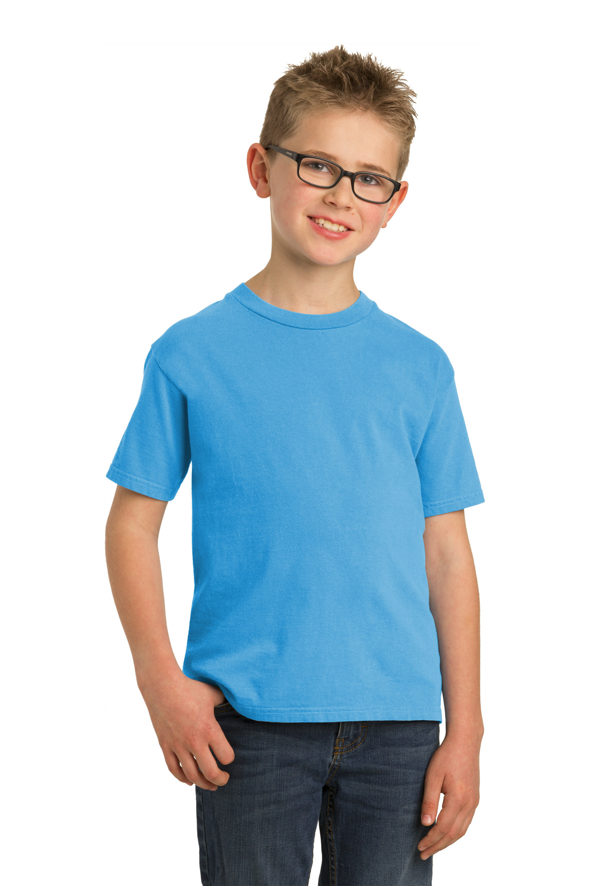 Port Company Youth Beach Wash Garment Dye Tee T Shirts