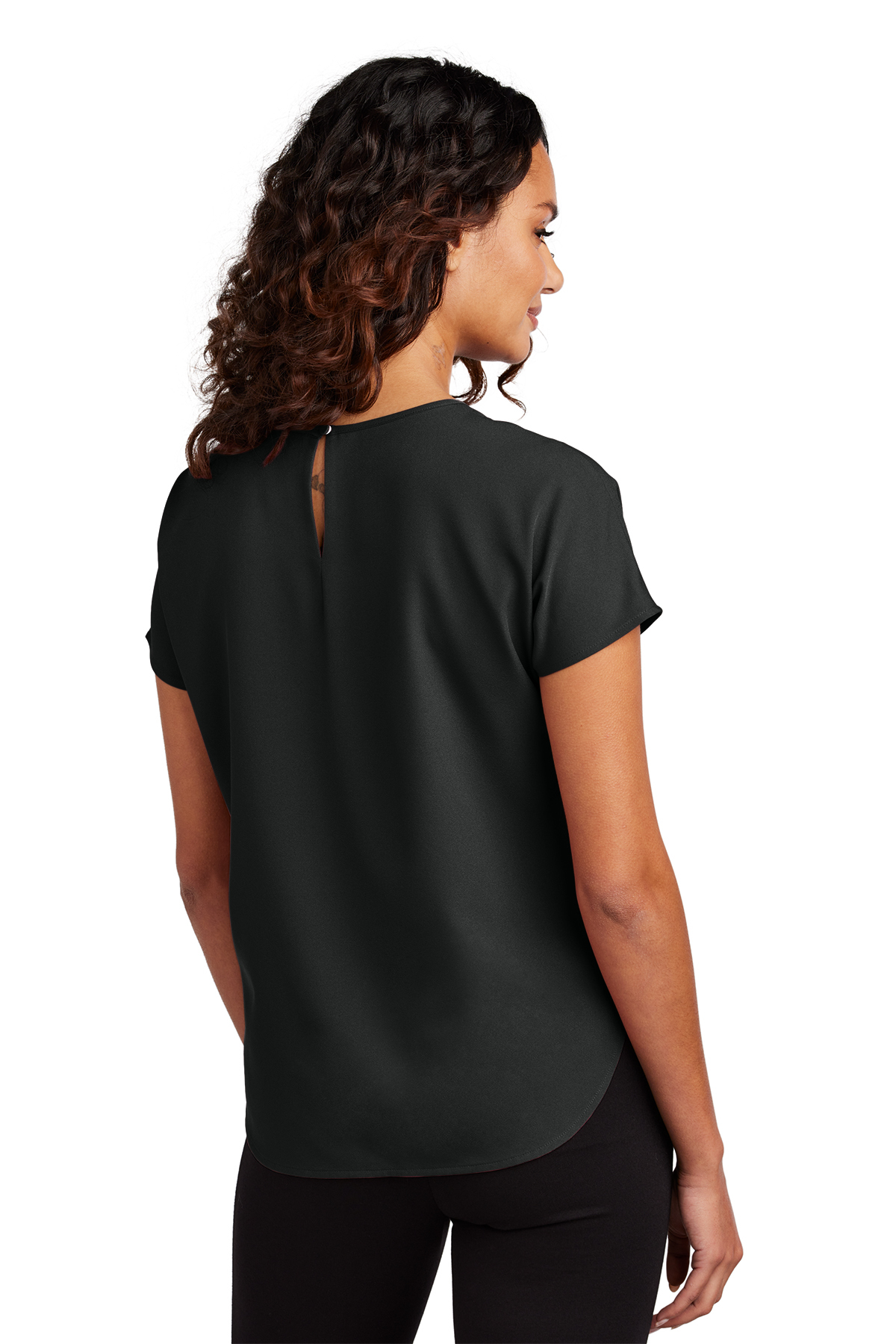 Mercer+Mettle Women's Stretch Crepe Crew | Product | SanMar