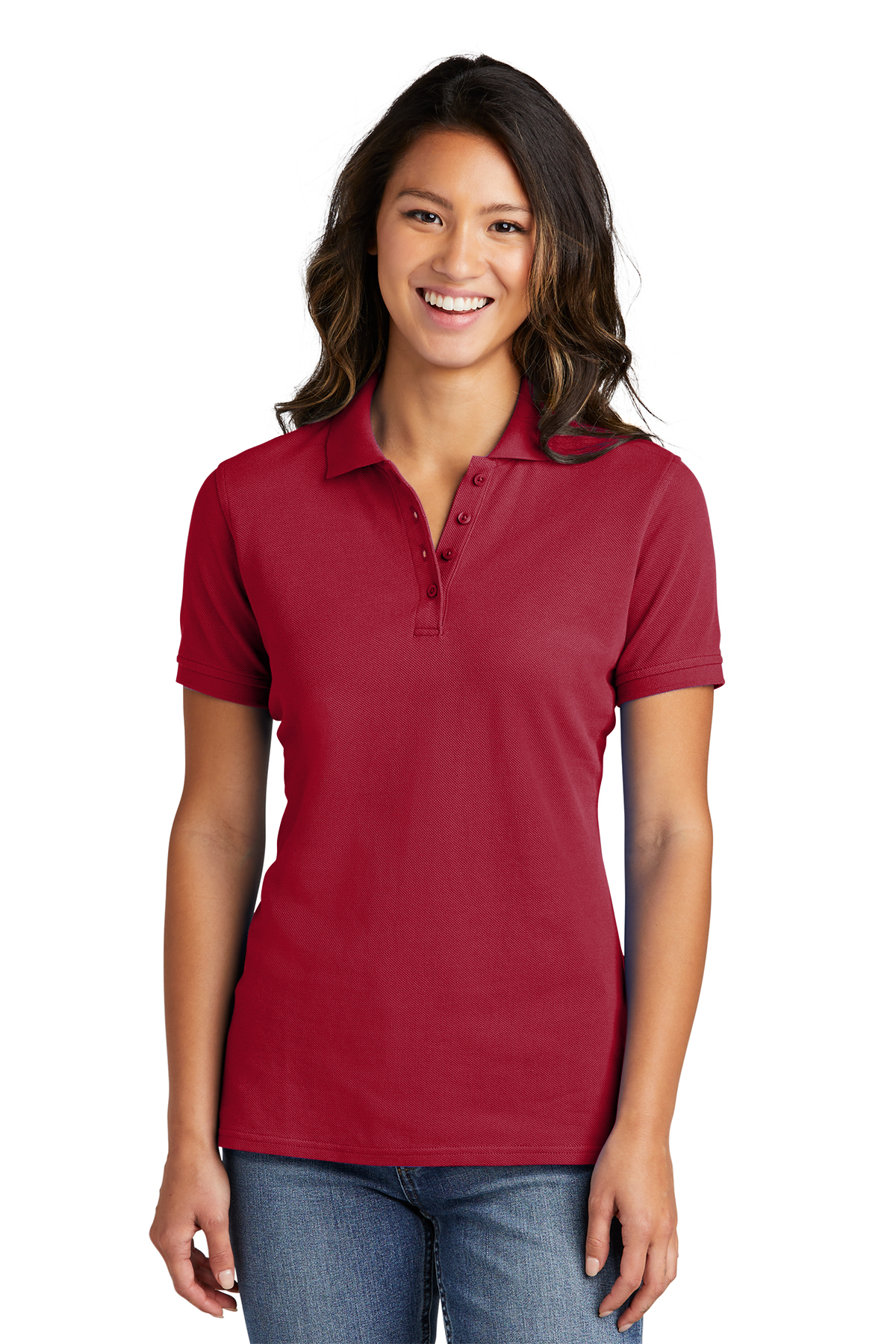 Port & Company Ladies Combed Ring Spun Pique Polo | Product | Company ...