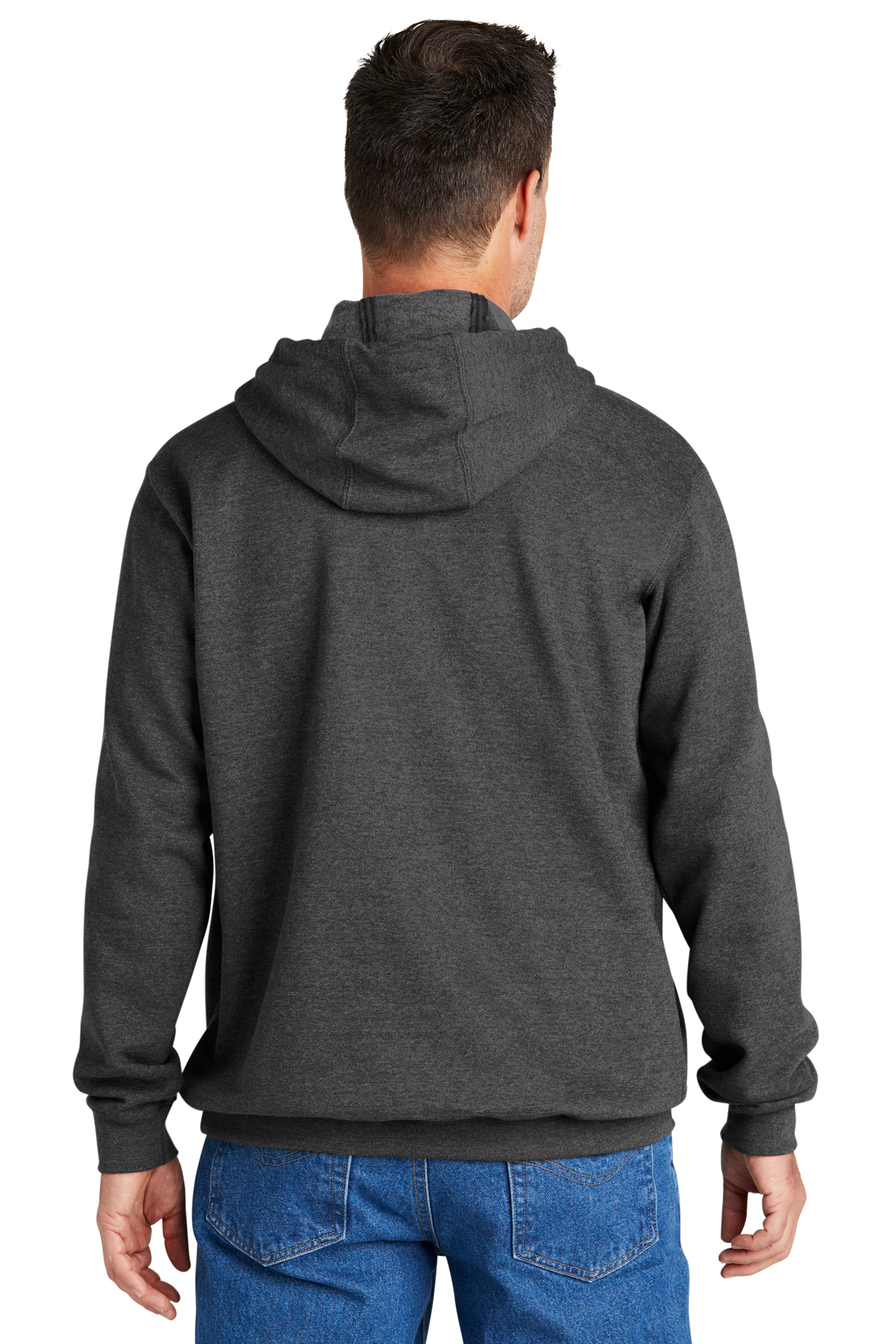 Carhartt Midweight Hooded Logo Sweatshirt | Product | SanMar