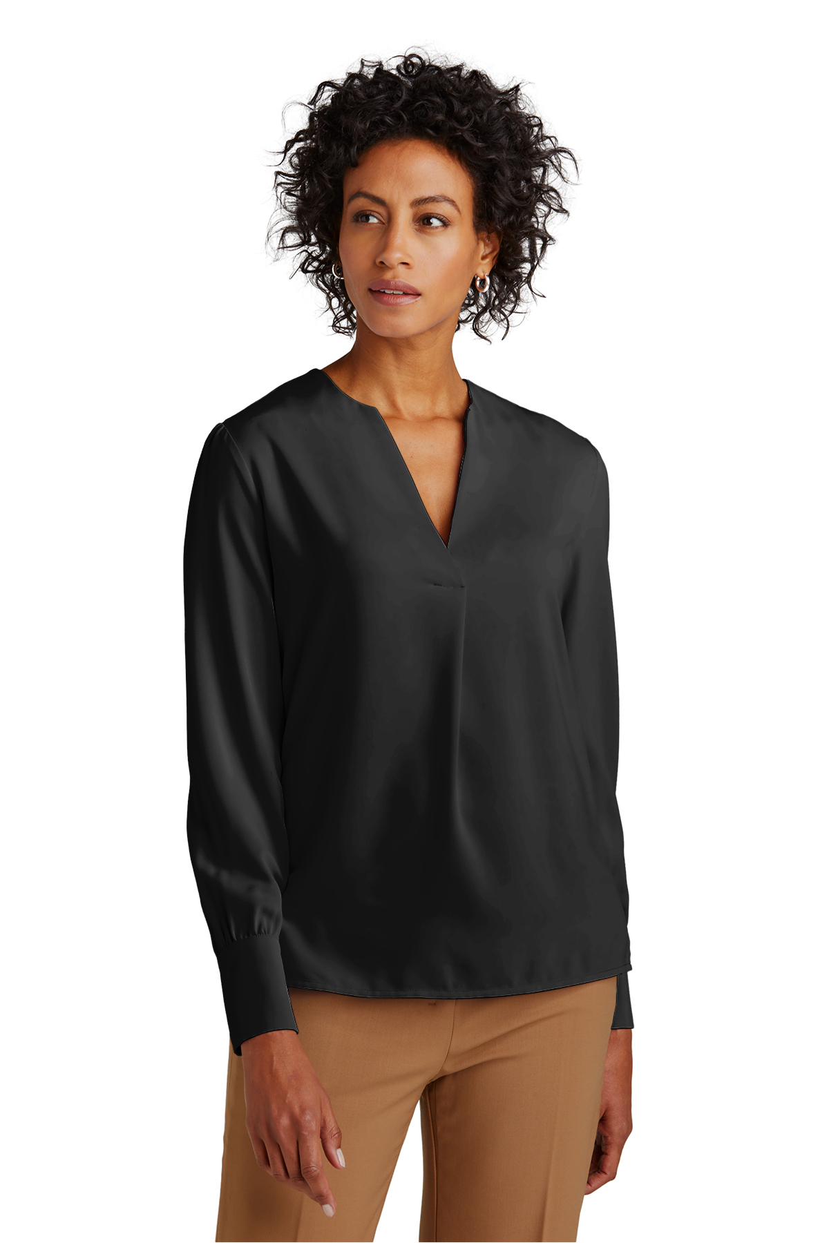 Open satin blouse store