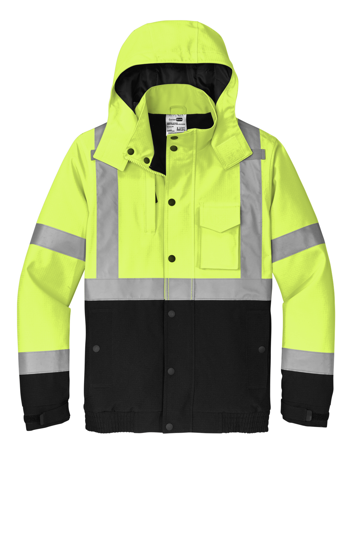 CornerStone ANSI 107 Class 3 Waterproof Insulated Ripstop Bomber Jacket |  Product | CornerStone