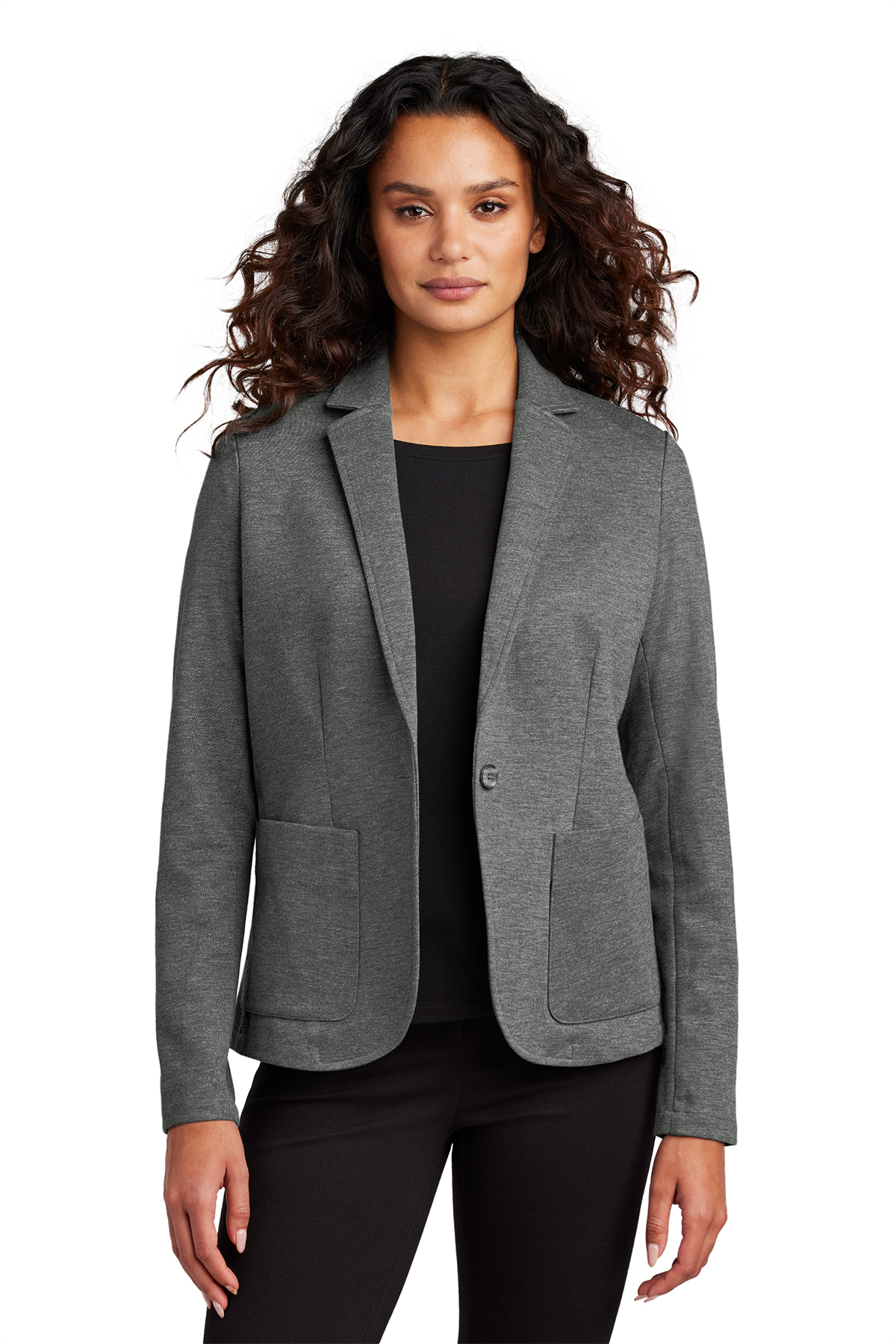 Mercer Mettle Women s Relaxed Knit Blazer Product SanMar