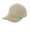 Port Authority<sup>&#174;</sup> Sandwich Bill Cap with Striped Closure