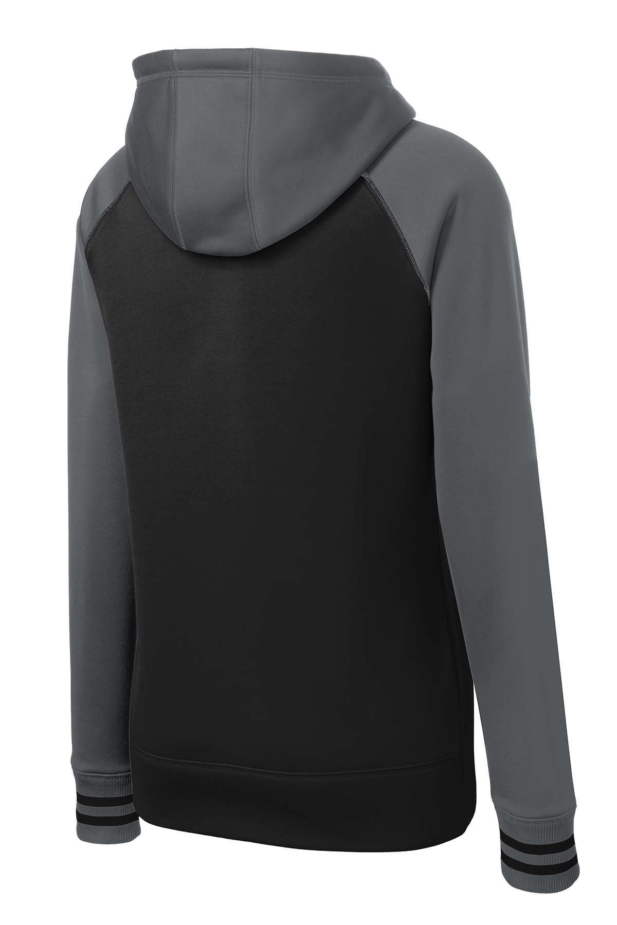 Sport-Tek Ladies Sport-Wick Varsity Fleece Full-Zip Hooded Jacket ...