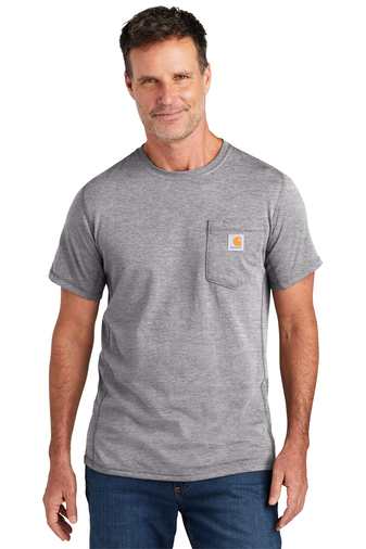 Carhartt Force Short Sleeve Pocket T-Shirt | Product | SanMar