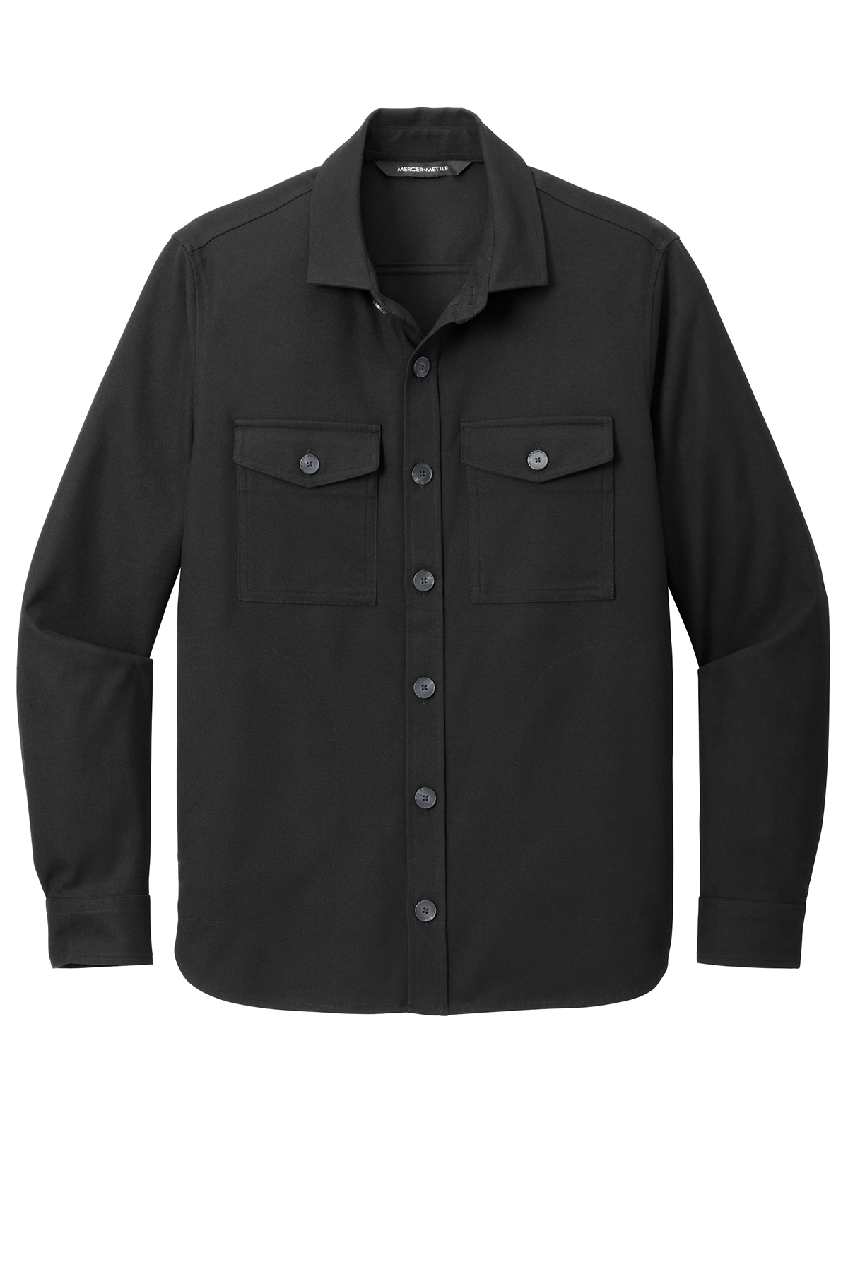 Mercer+Mettle Long Sleeve Twill Overshirt | Product | SanMar