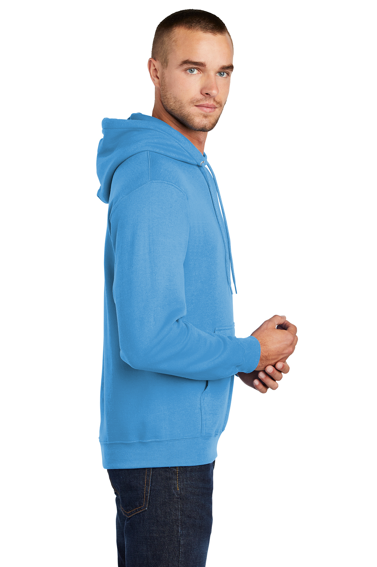 Port & Company Core Fleece Pullover Hooded Sweatshirt | Product 