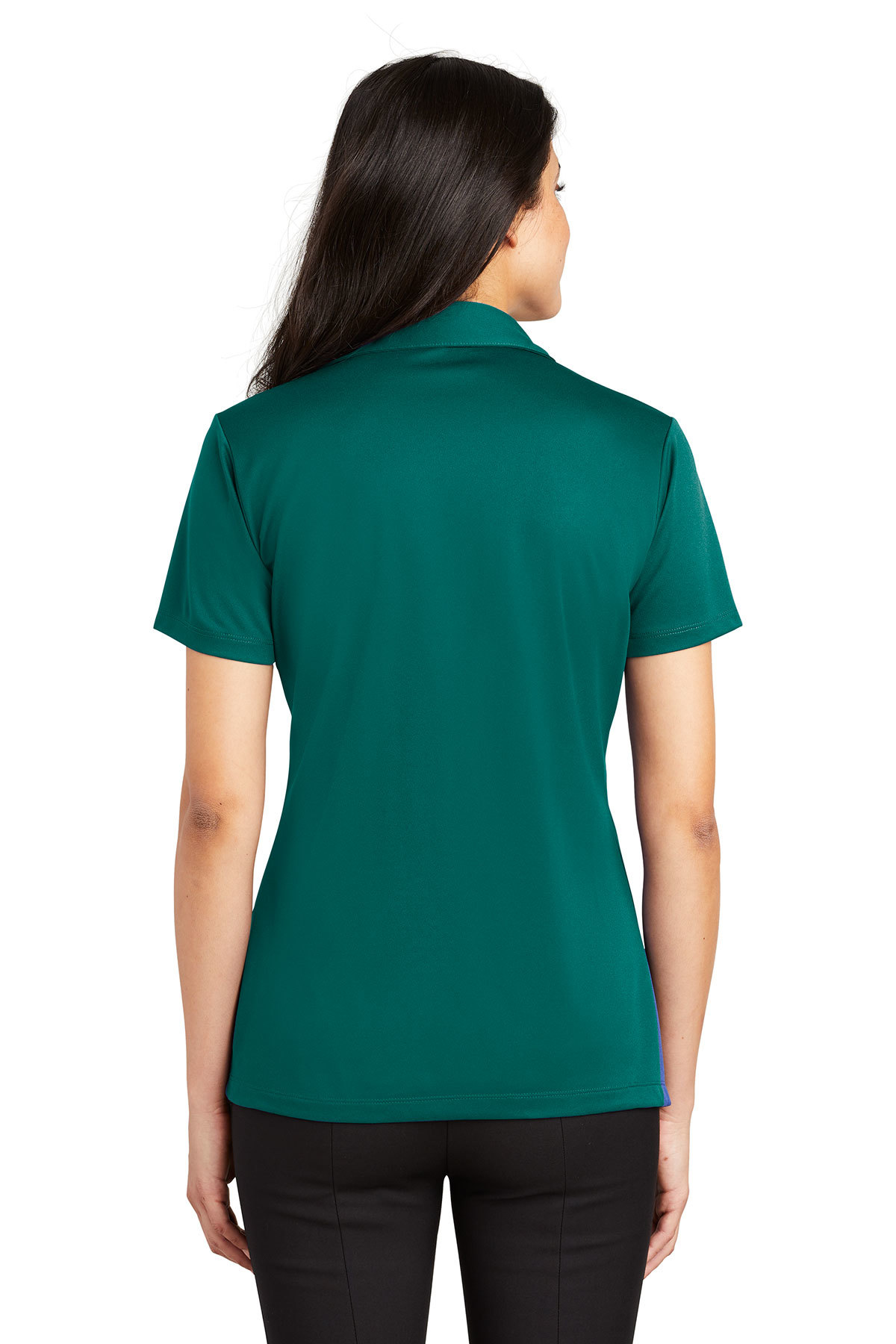 L540 Teal Green Port Authority Ladies Silk Touch153; Performance Polo