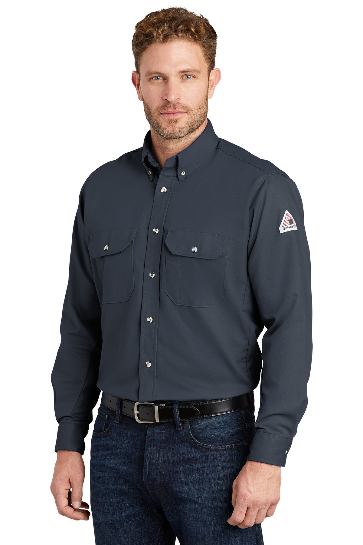 Bulwark EXCEL FR ComforTouch Dress Uniform Shirt | Product | SanMar
